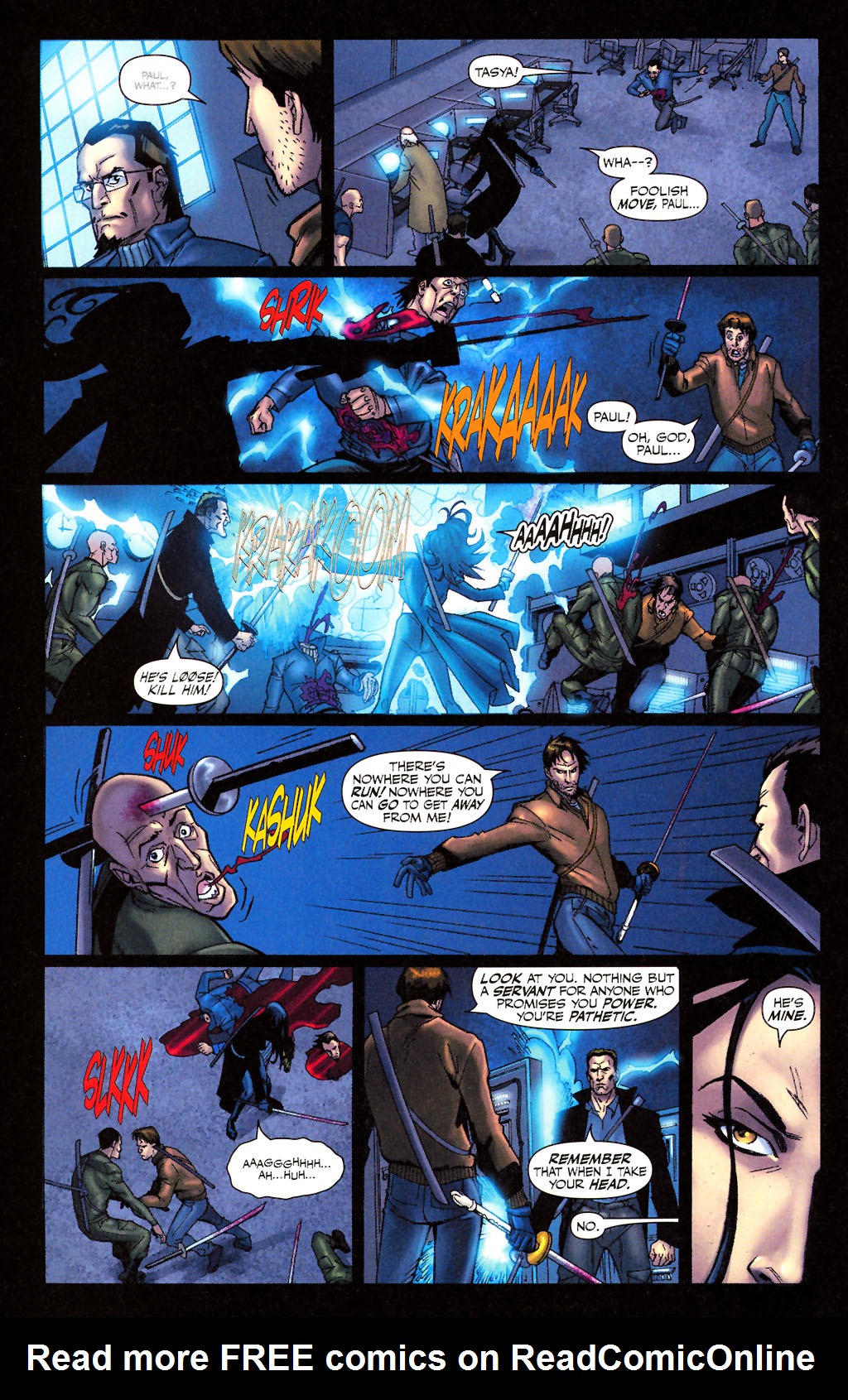 Read online Highlander comic -  Issue #4 - 22
