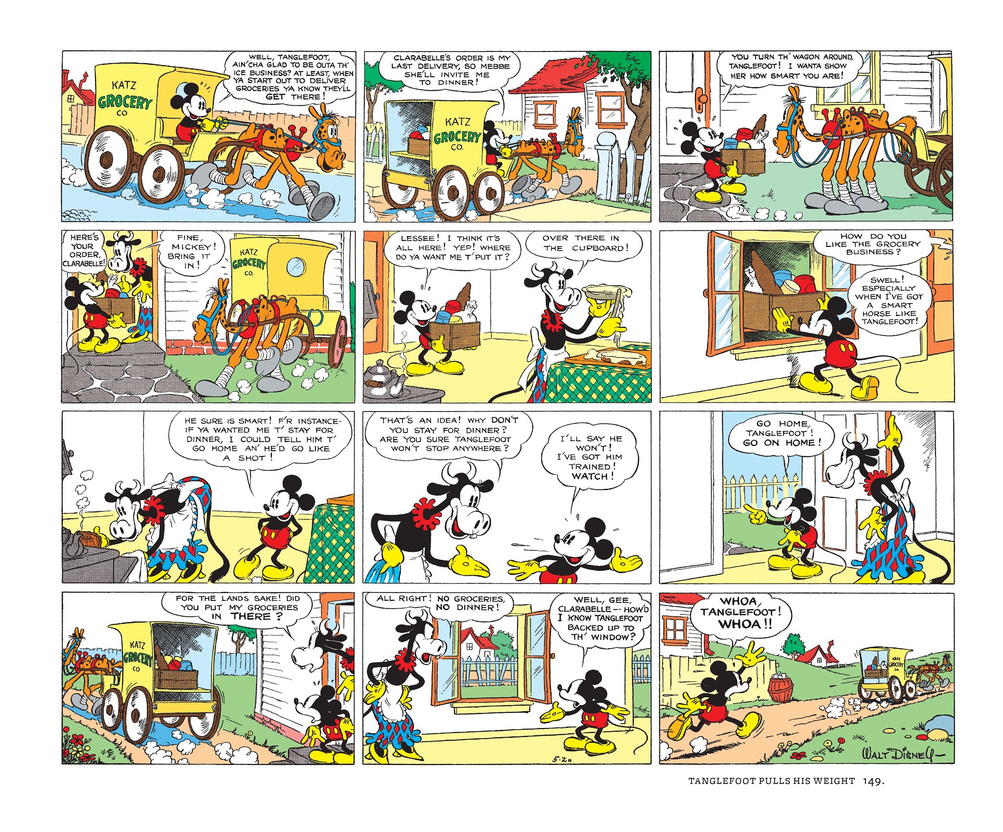 Read online Walt Disney's Mickey Mouse Color Sundays comic -  Issue # TPB 1 (Part 2) - 49