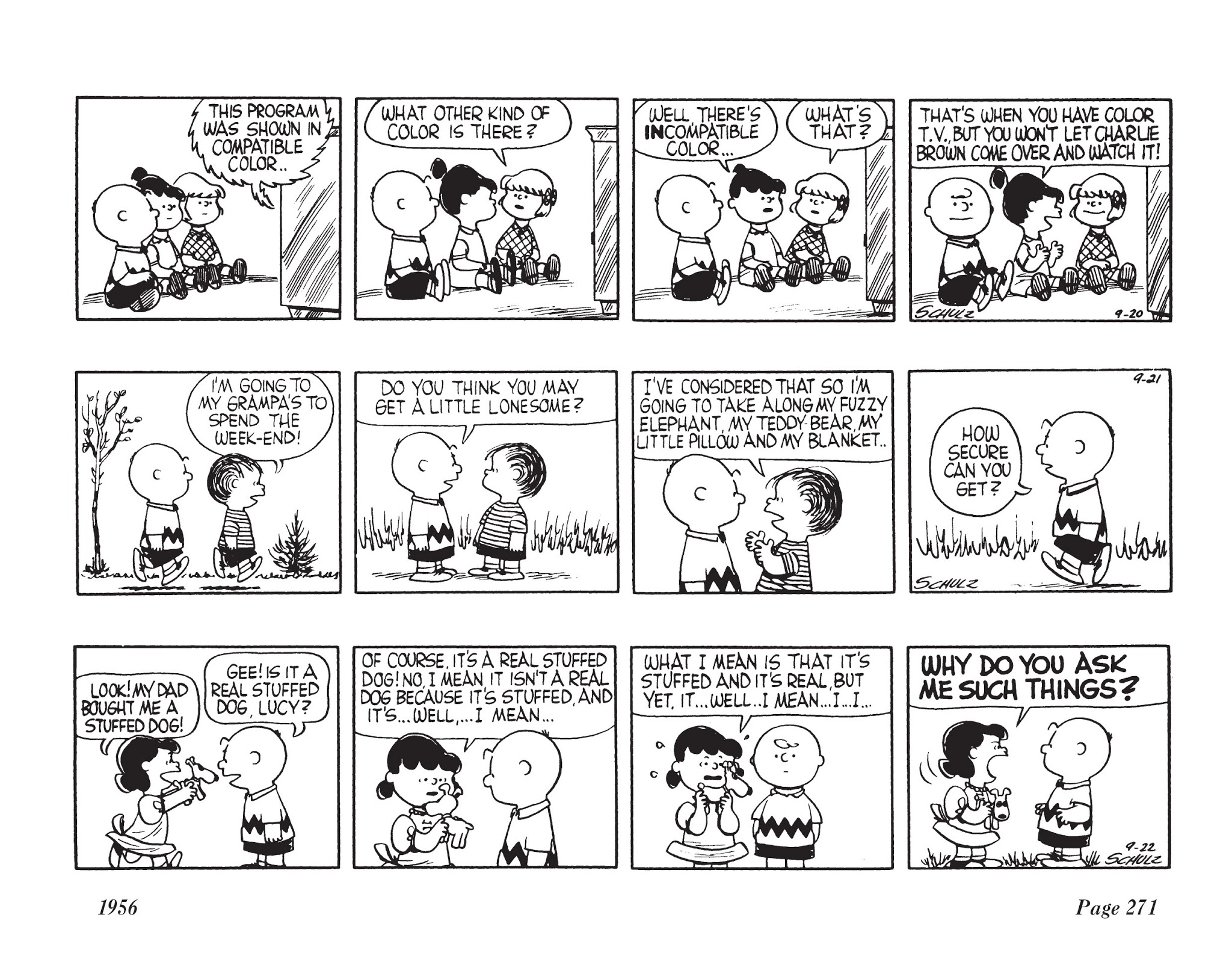 Read online The Complete Peanuts comic -  Issue # TPB 3 - 284