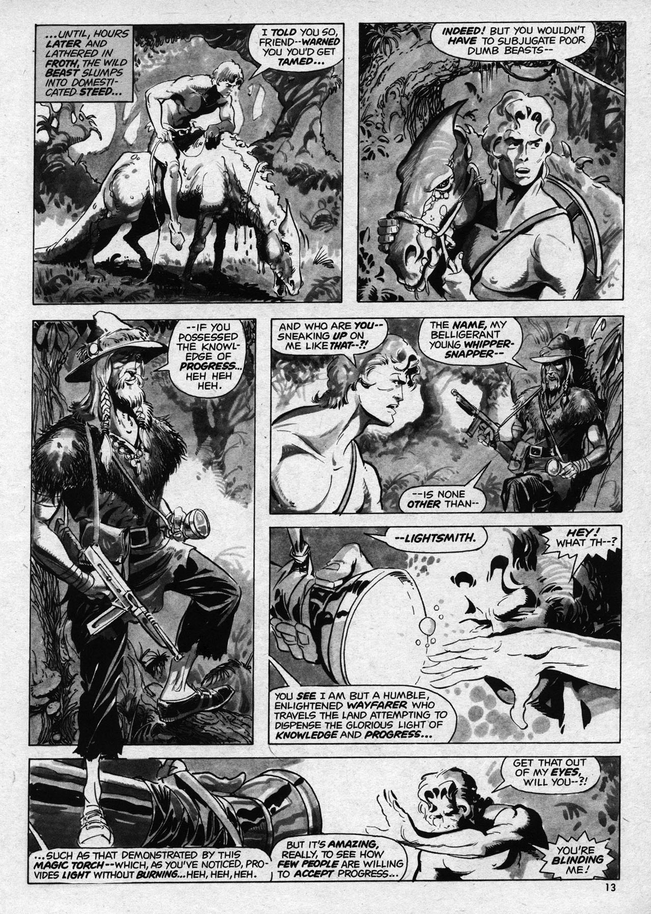Read online Planet of the Apes comic -  Issue #13 - 13
