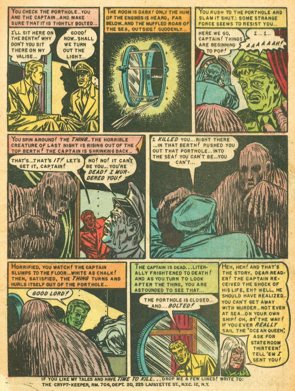 Read online Tales From The Crypt (1950) comic -  Issue #20 - 10