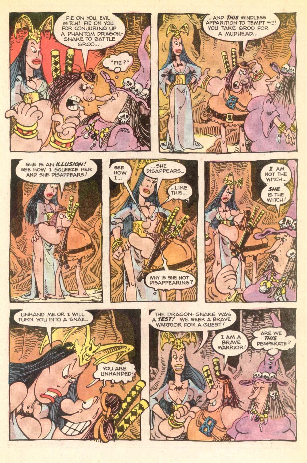 Read online Sergio Aragonés Groo the Wanderer comic -  Issue #21 - 7