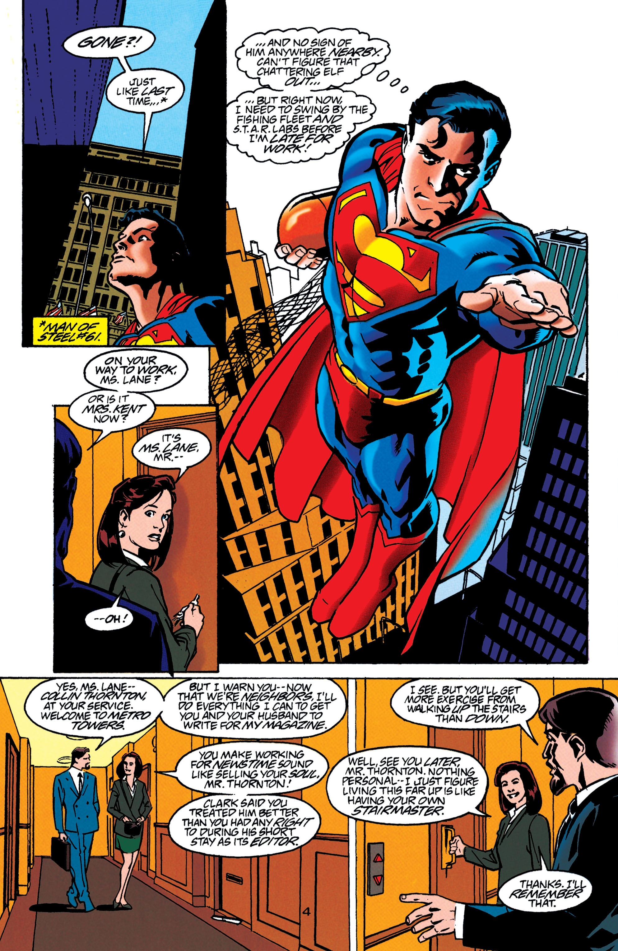 Read online Adventures of Superman (1987) comic -  Issue #543 - 5