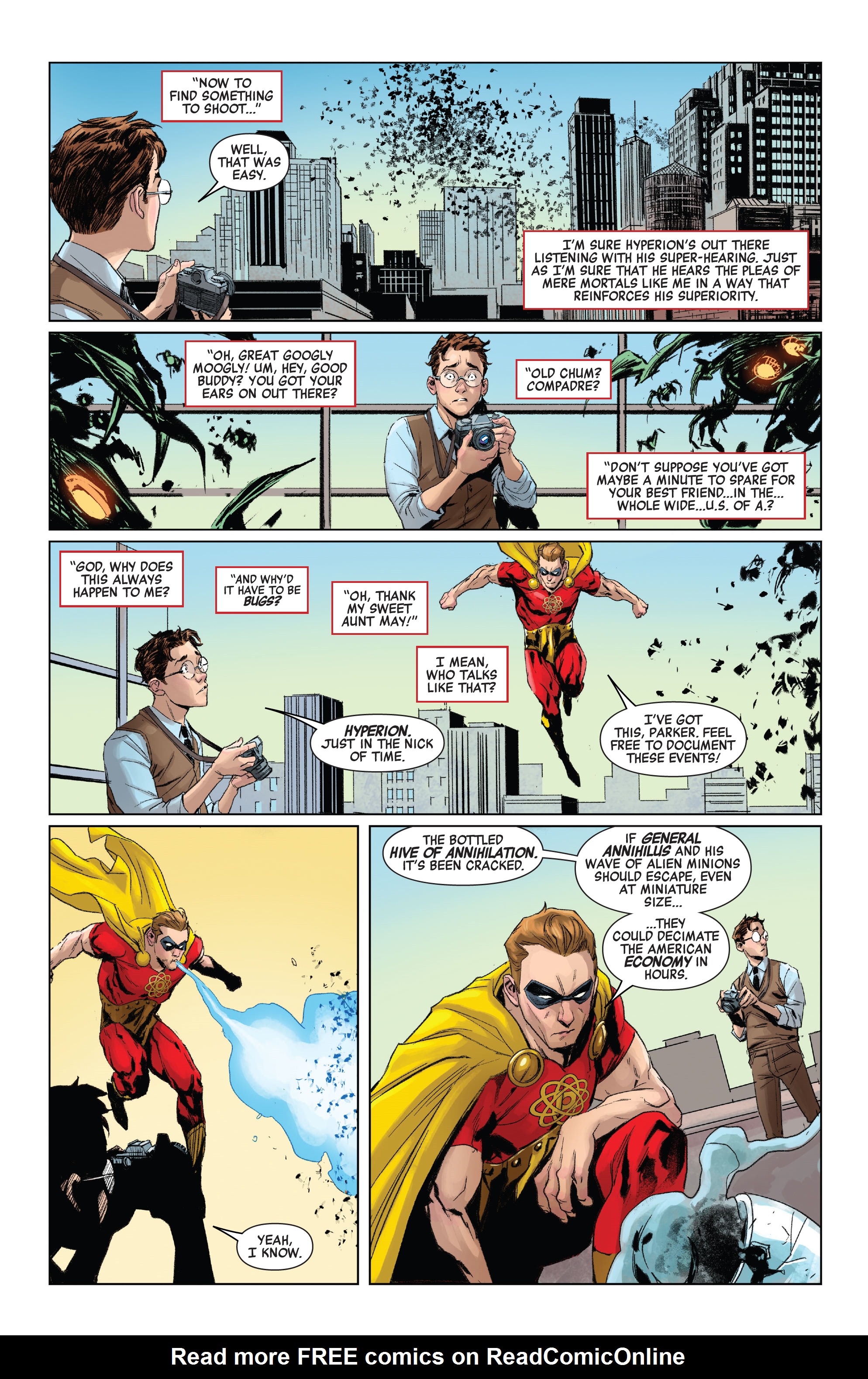 Read online Heroes Reborn: One-Shots comic -  Issue # Peter Parker, The Amazing Shutterbug - 25