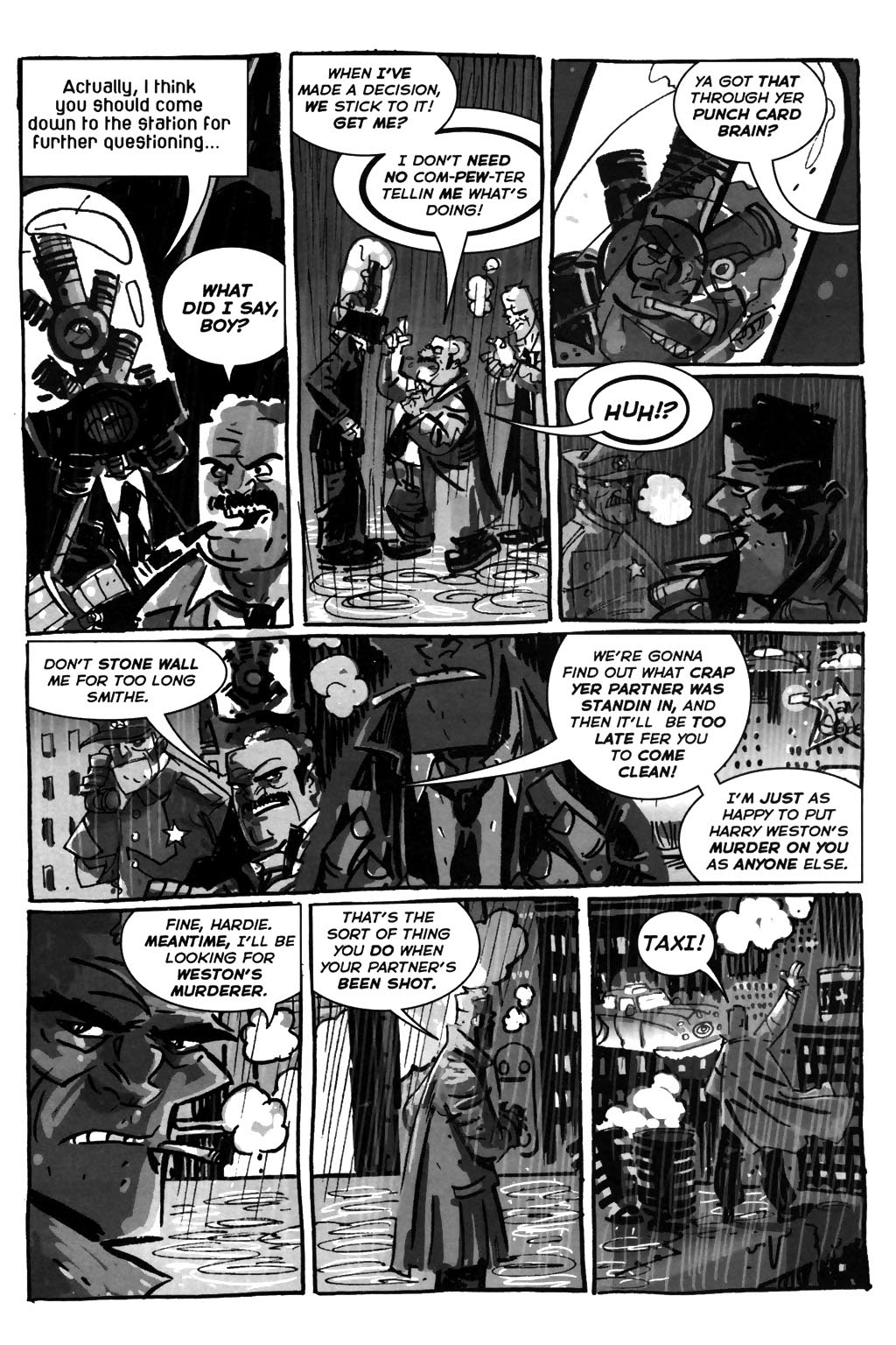 Read online Ferro City comic -  Issue #1 - 22