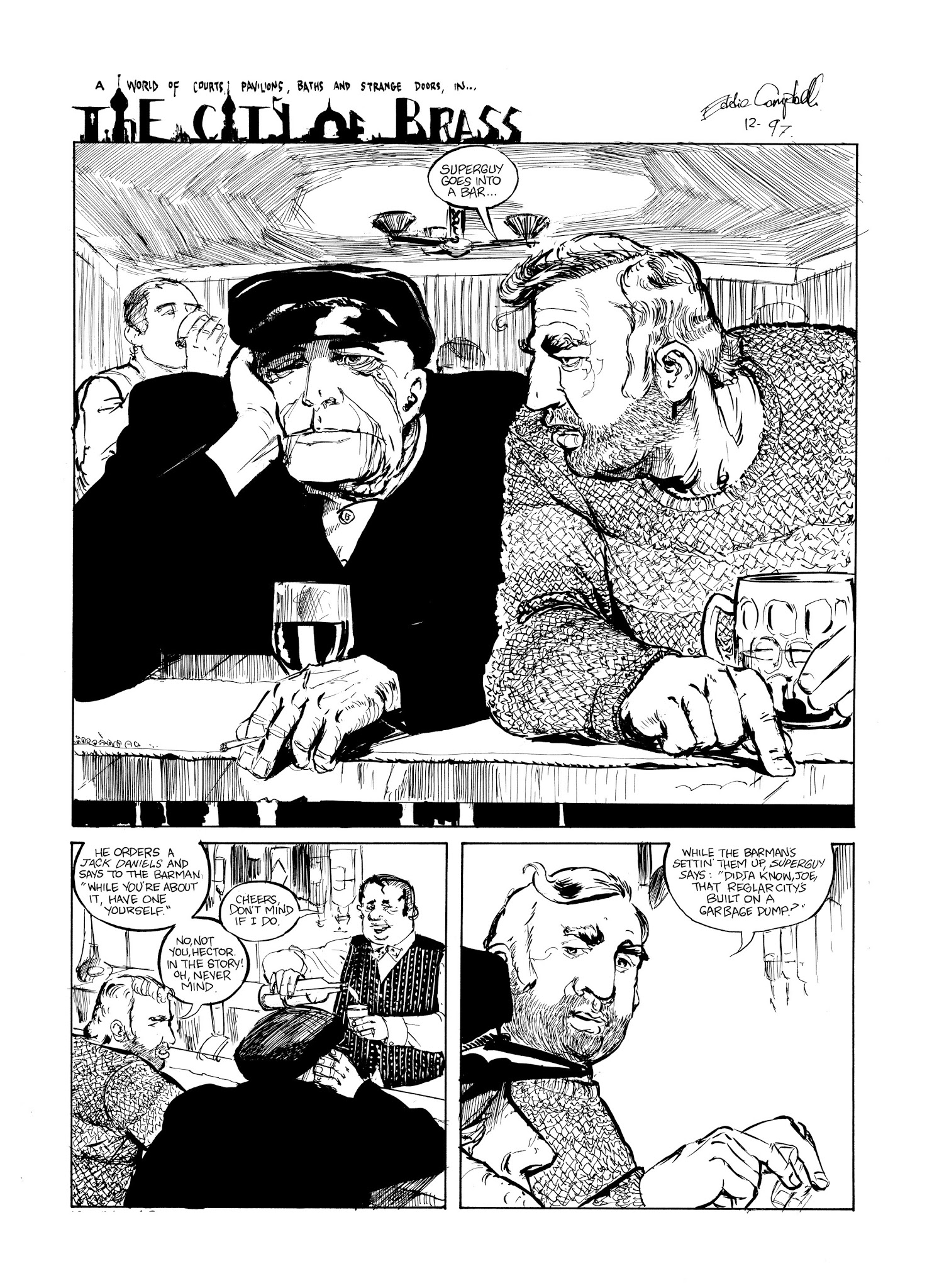 Read online Eddie Campbell's Bacchus comic -  Issue # TPB 3 - 165