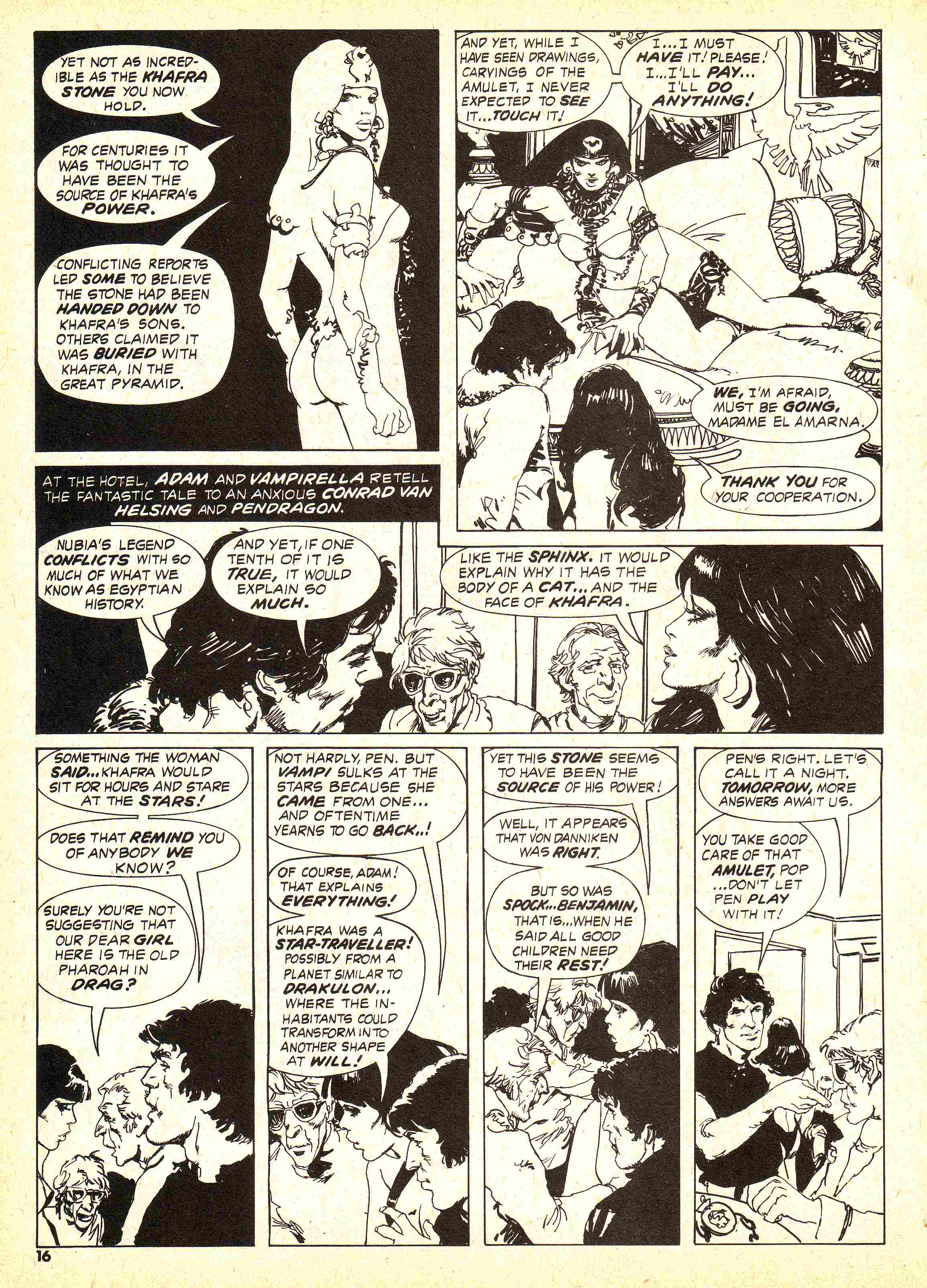 Read online Vampirella (1969) comic -  Issue #50 - 16