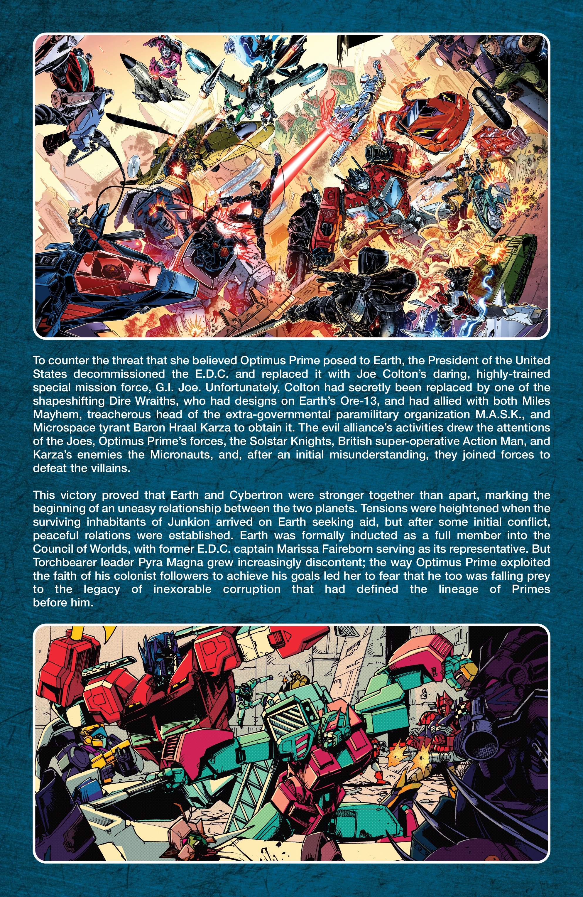 Read online Transformers: Historia comic -  Issue # Full - 36