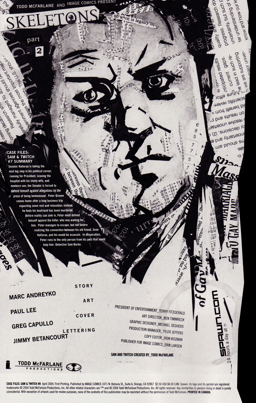 Read online Case Files: Sam and Twitch comic -  Issue #8 - 2