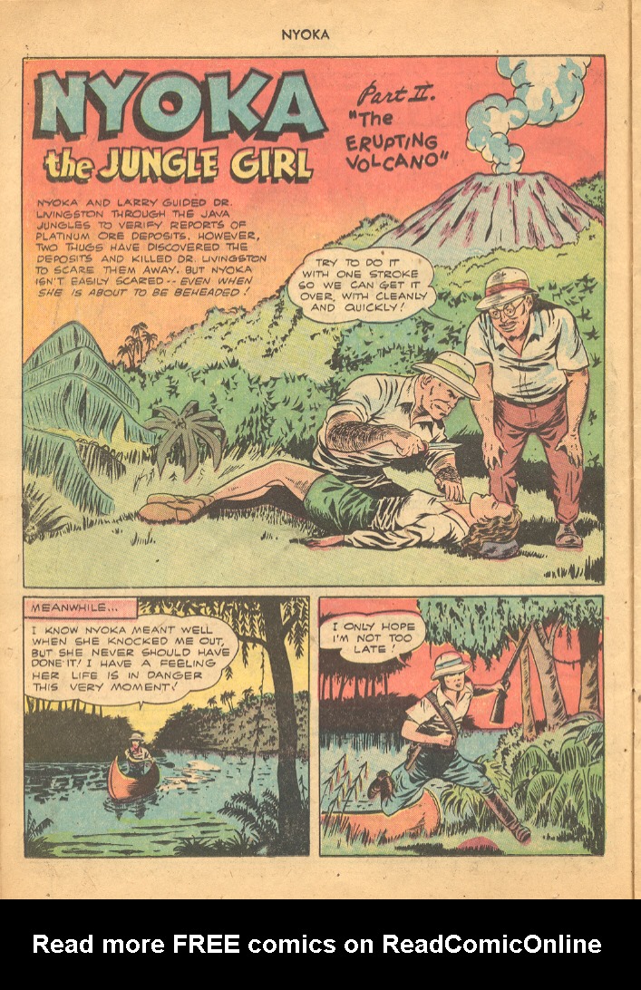 Read online Nyoka the Jungle Girl (1945) comic -  Issue #20 - 14