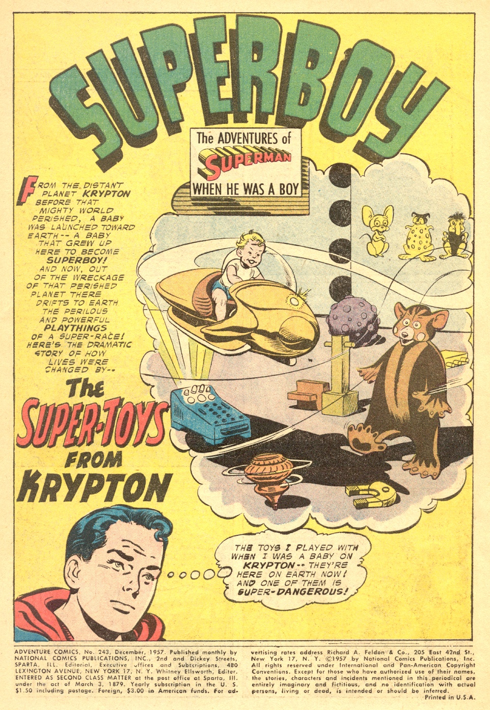 Read online Adventure Comics (1938) comic -  Issue #243 - 3