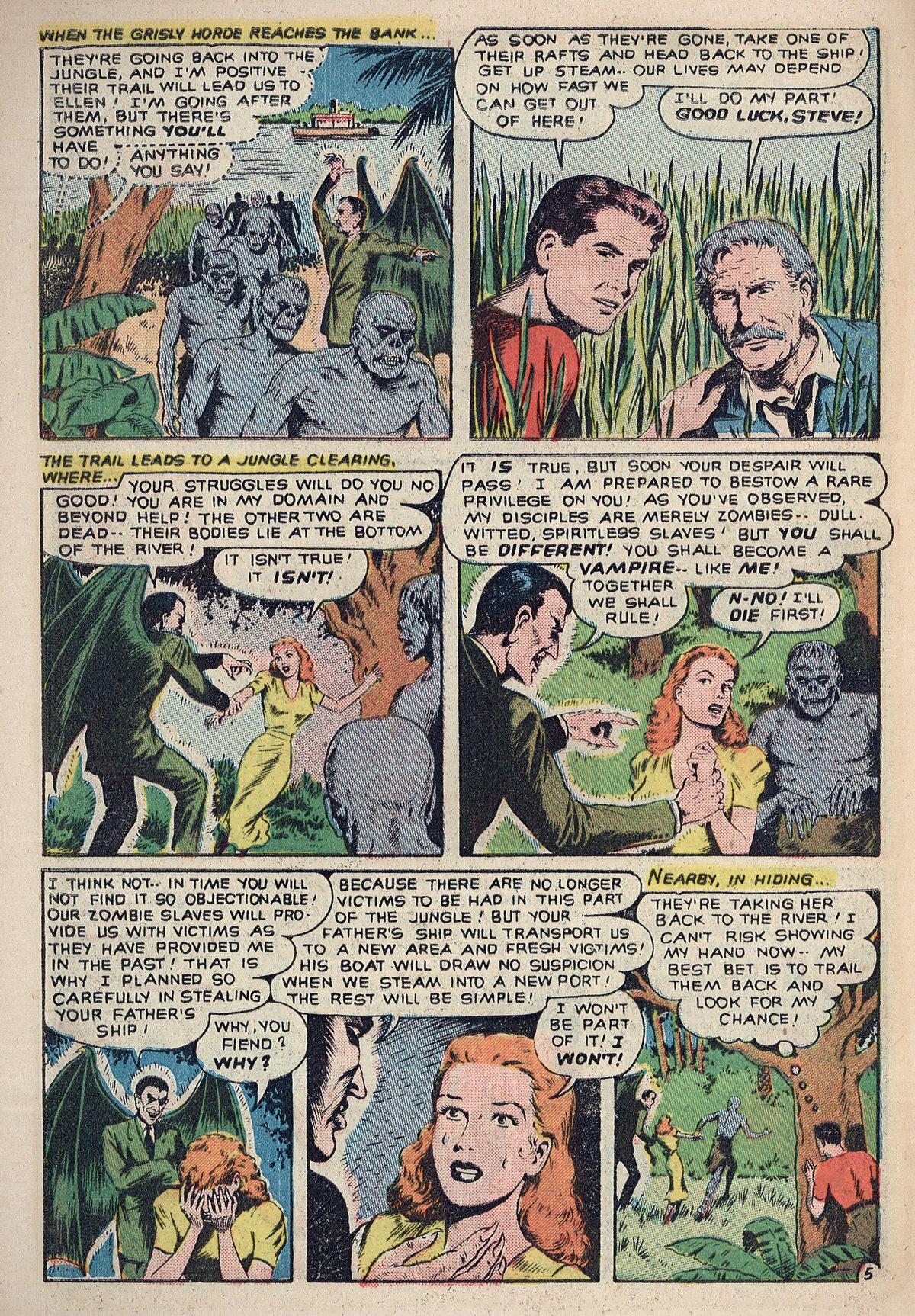 Read online Out of the Night comic -  Issue #5 - 32