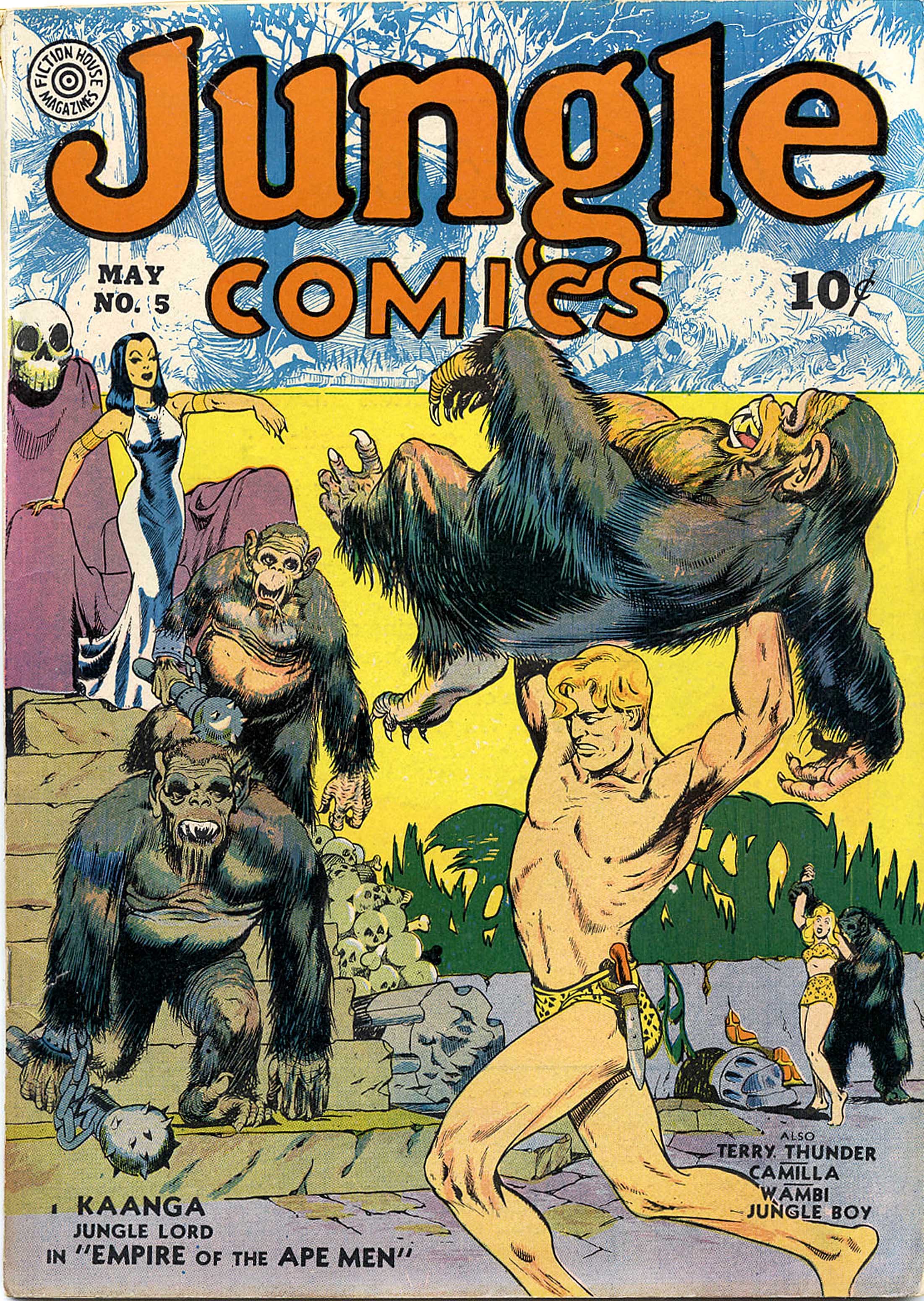 Read online Jungle Comics comic -  Issue #5 - 2