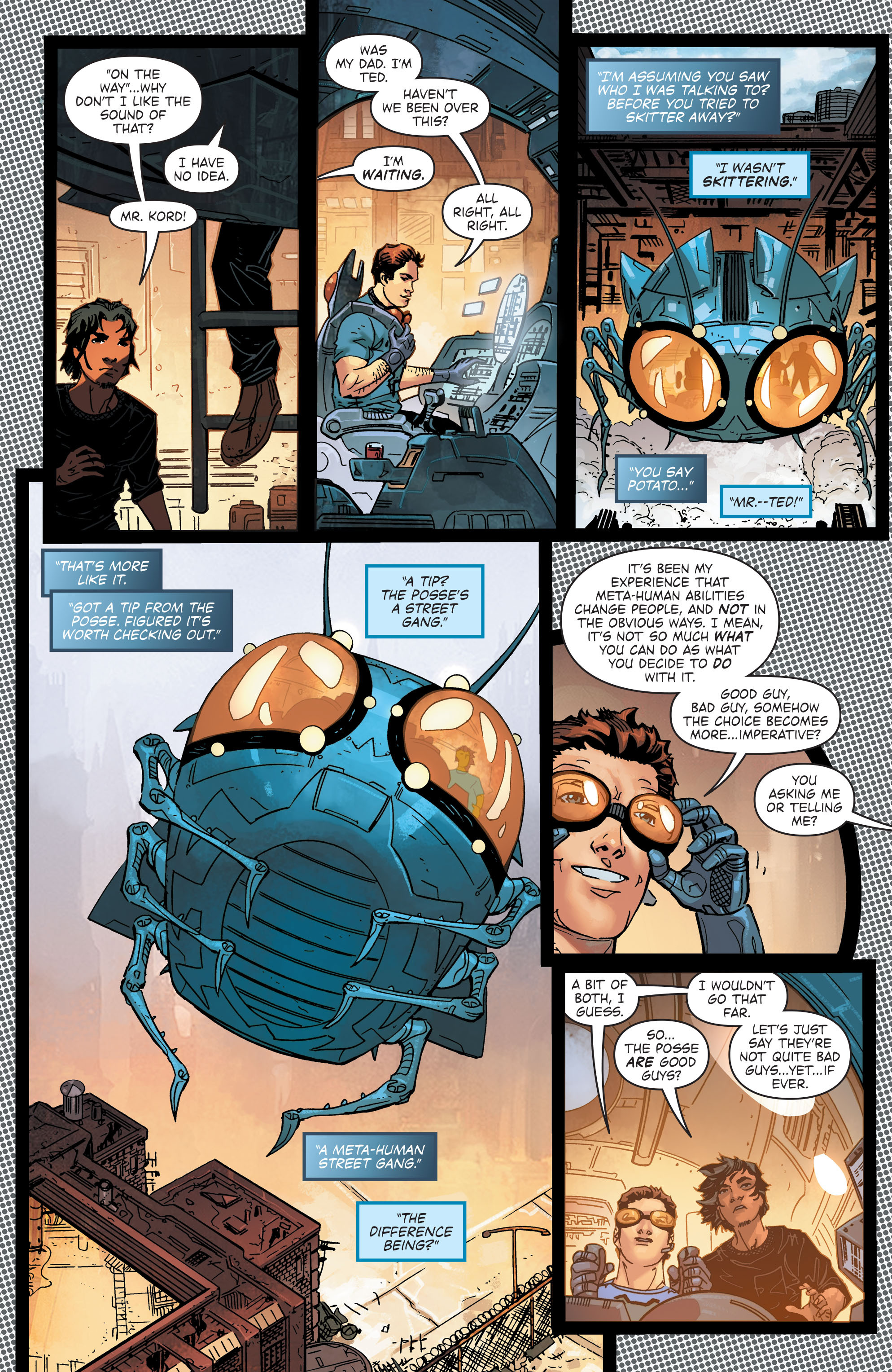 Read online Blue Beetle (2016) comic -  Issue #1 - 12