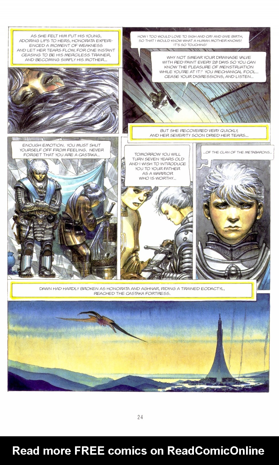 Read online The Metabarons comic -  Issue #4 - Honorata The Sorceres - 25