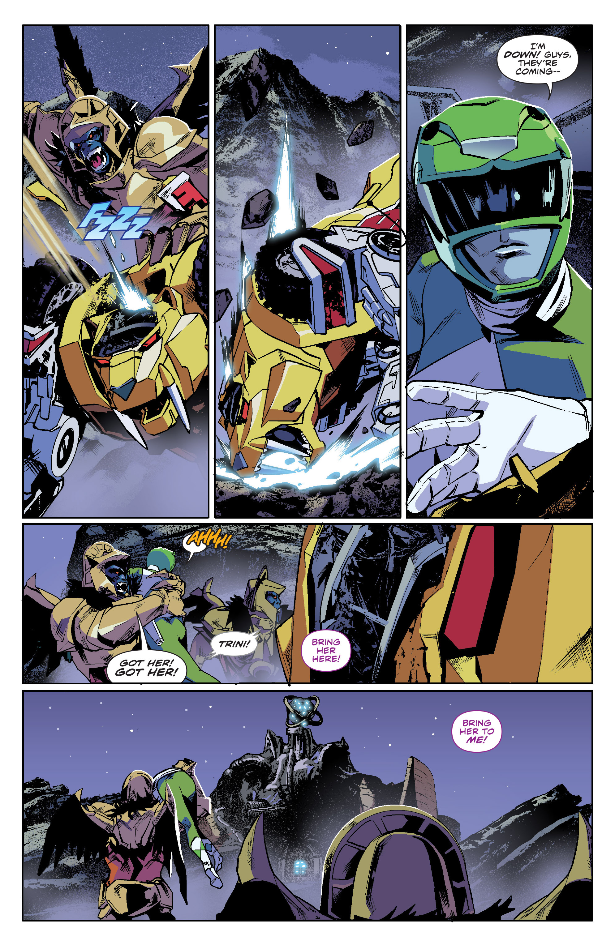 Read online Mighty Morphin Power Rangers comic -  Issue #14 - 16