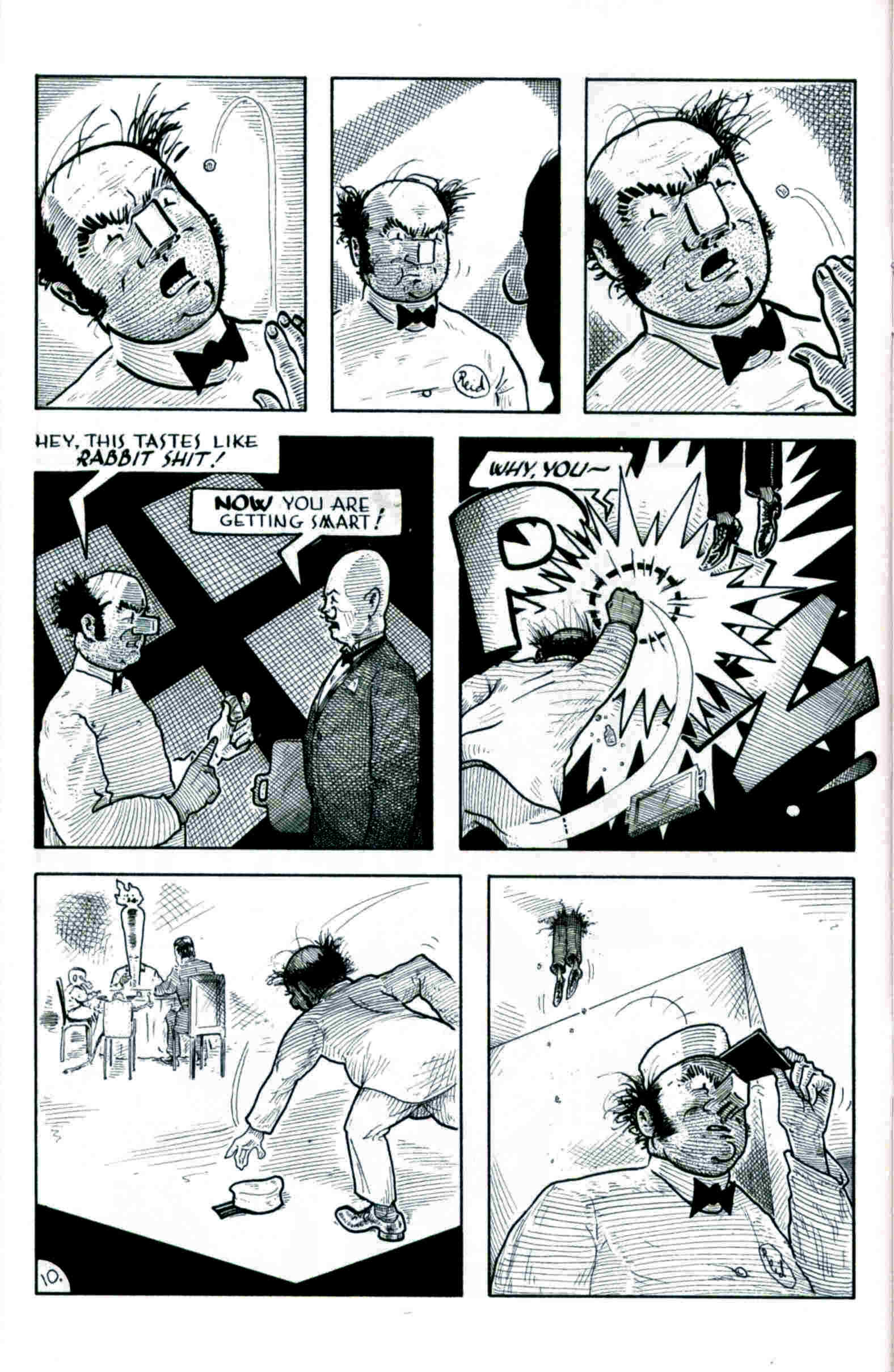 Read online Flaming Carrot & Reid Fleming, World's Toughest Milkman comic -  Issue # Full - 10