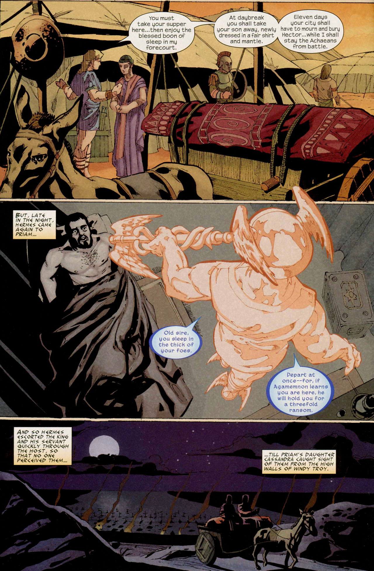 Read online The Iliad comic -  Issue #8 - 23