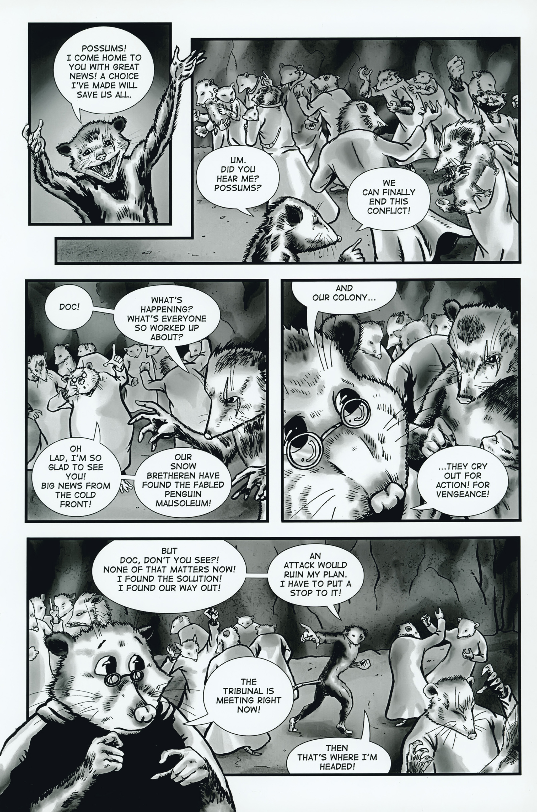 Read online Penguins vs. Possums comic -  Issue #3 - 15