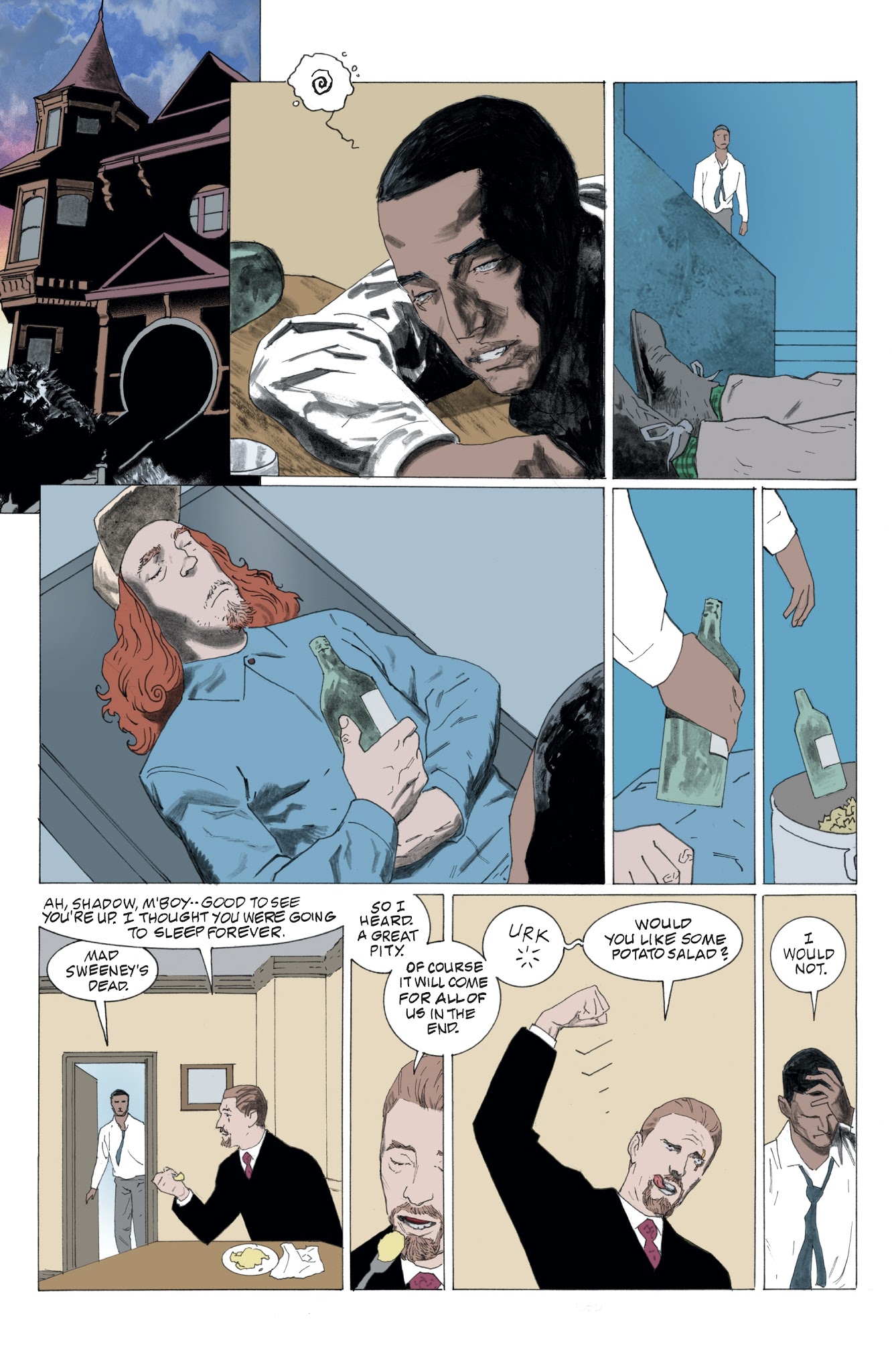 Read online American Gods: Shadows comic -  Issue #9 - 23