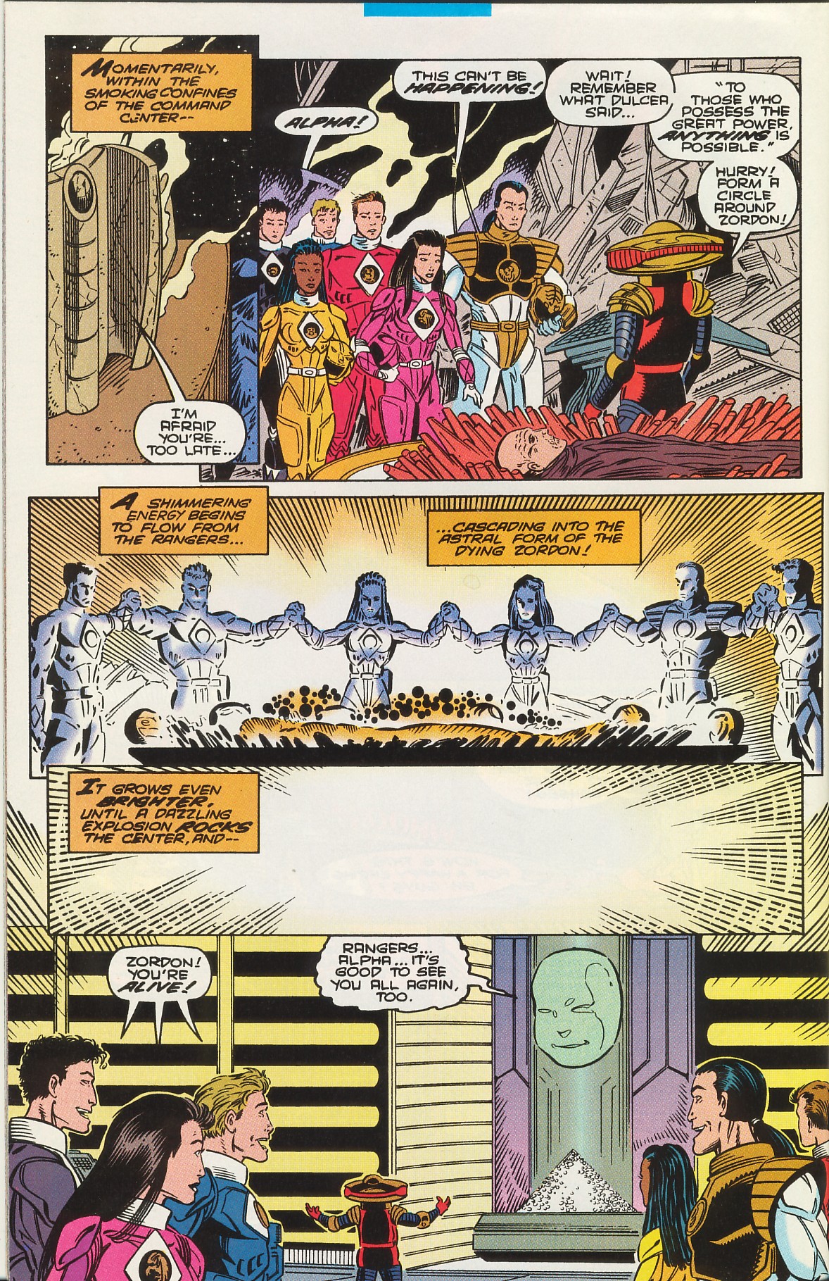 Read online Mighty Morphin' Power Rangers: The Movie comic -  Issue # Full - 41