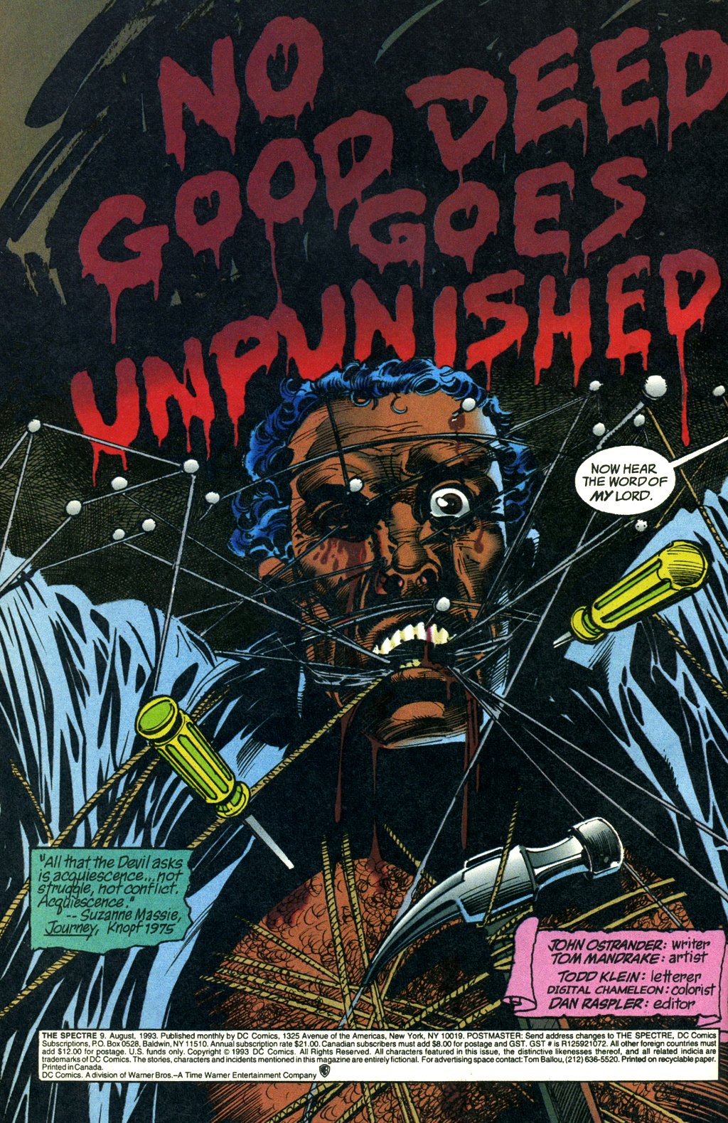 Read online The Spectre (1992) comic -  Issue #9 - 2