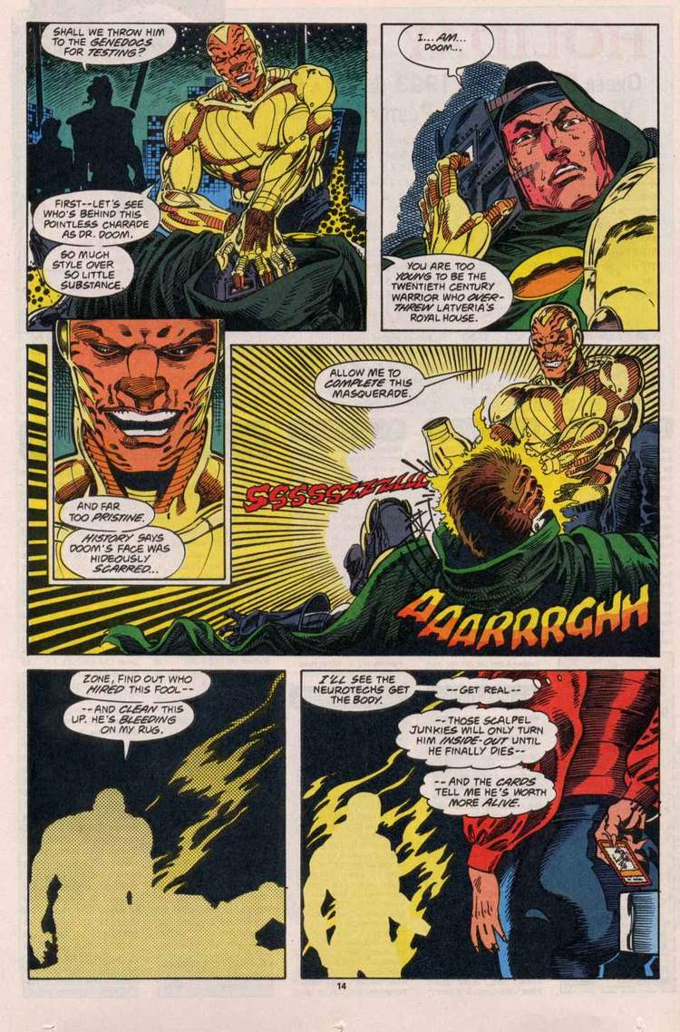 Read online Doom 2099 comic -  Issue #1 - 12