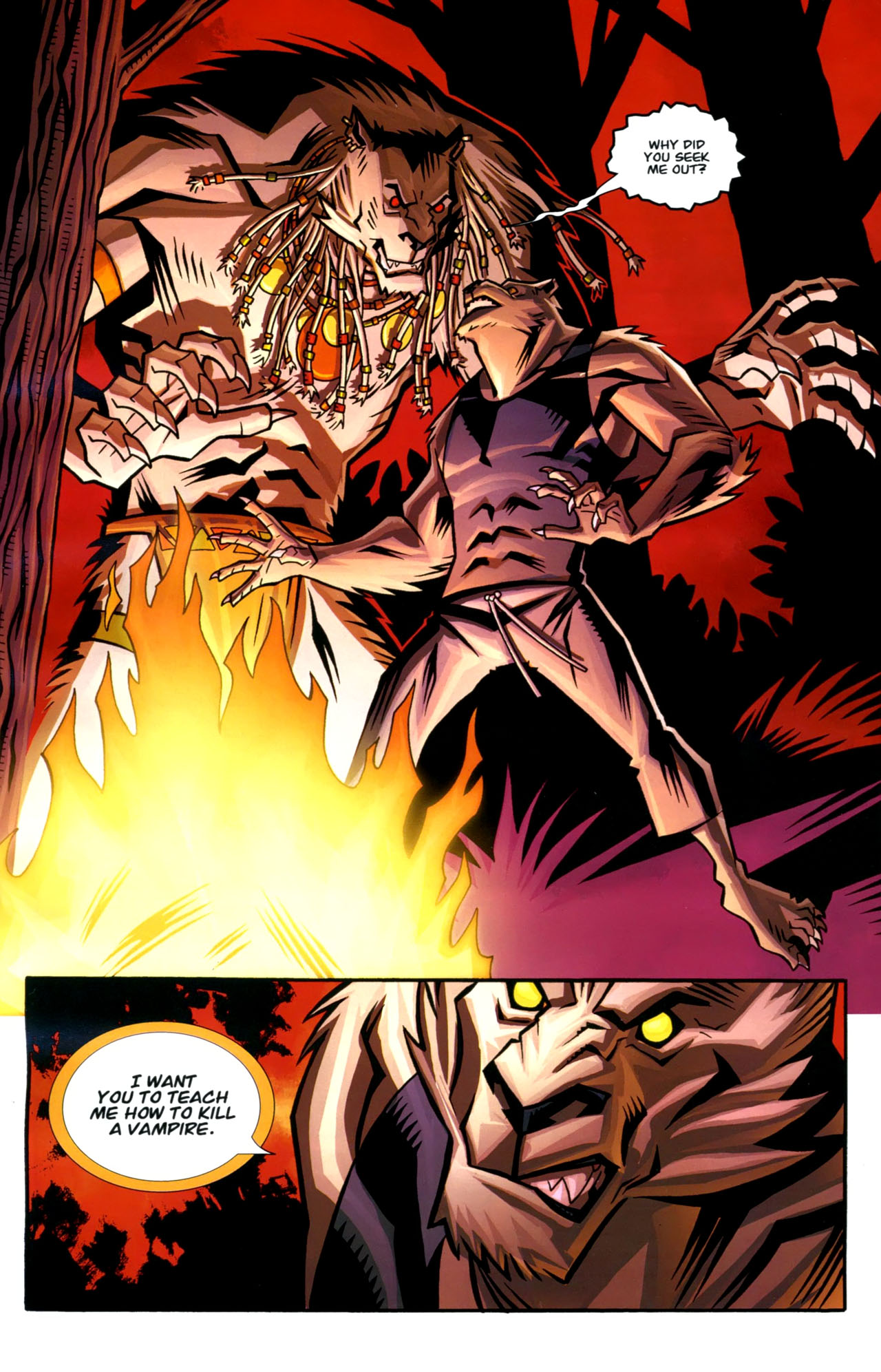 Read online The Astounding Wolf-Man comic -  Issue #8 - 22
