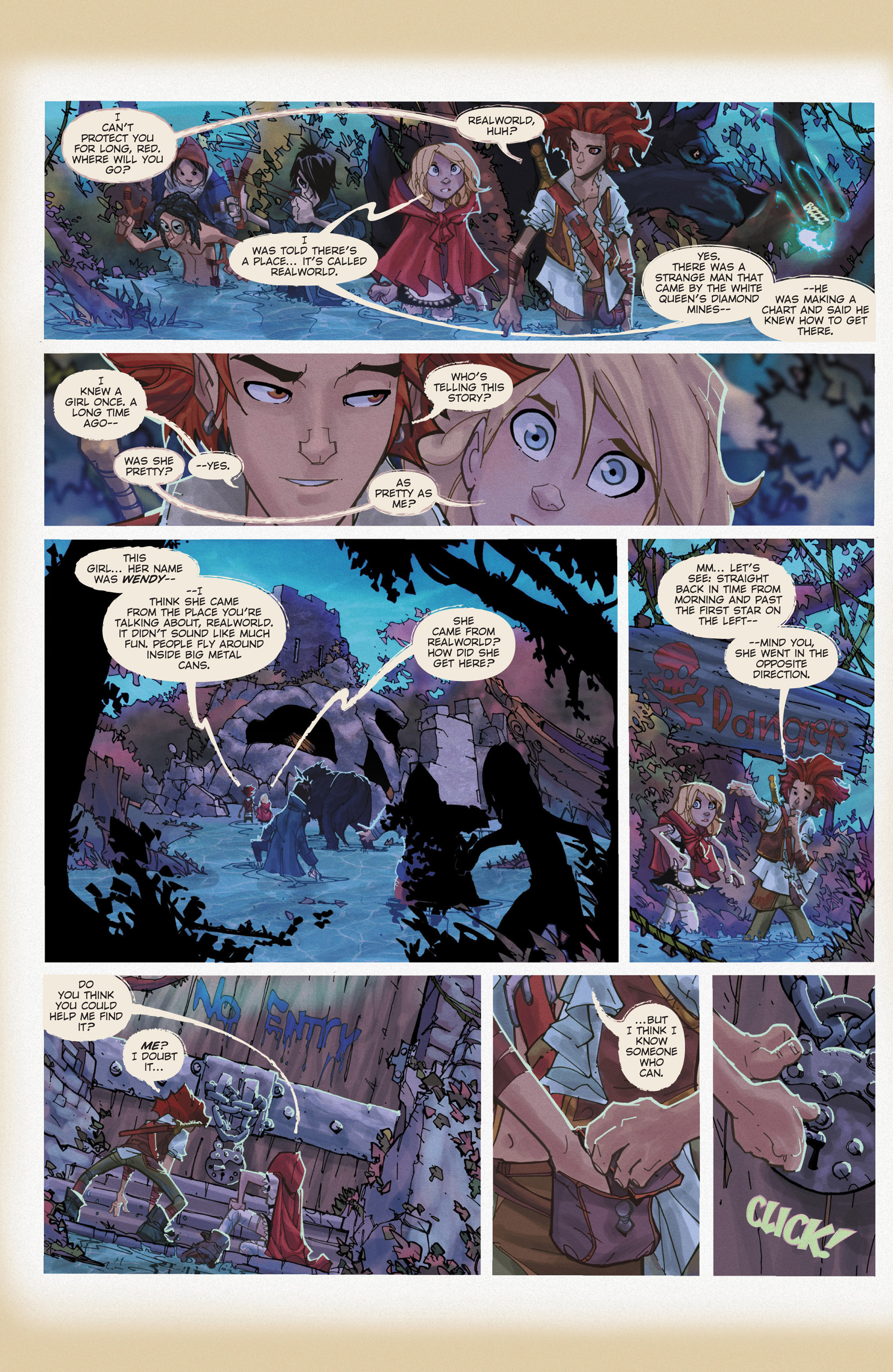 Read online Fairy Quest: Outlaws comic -  Issue #2 - 8