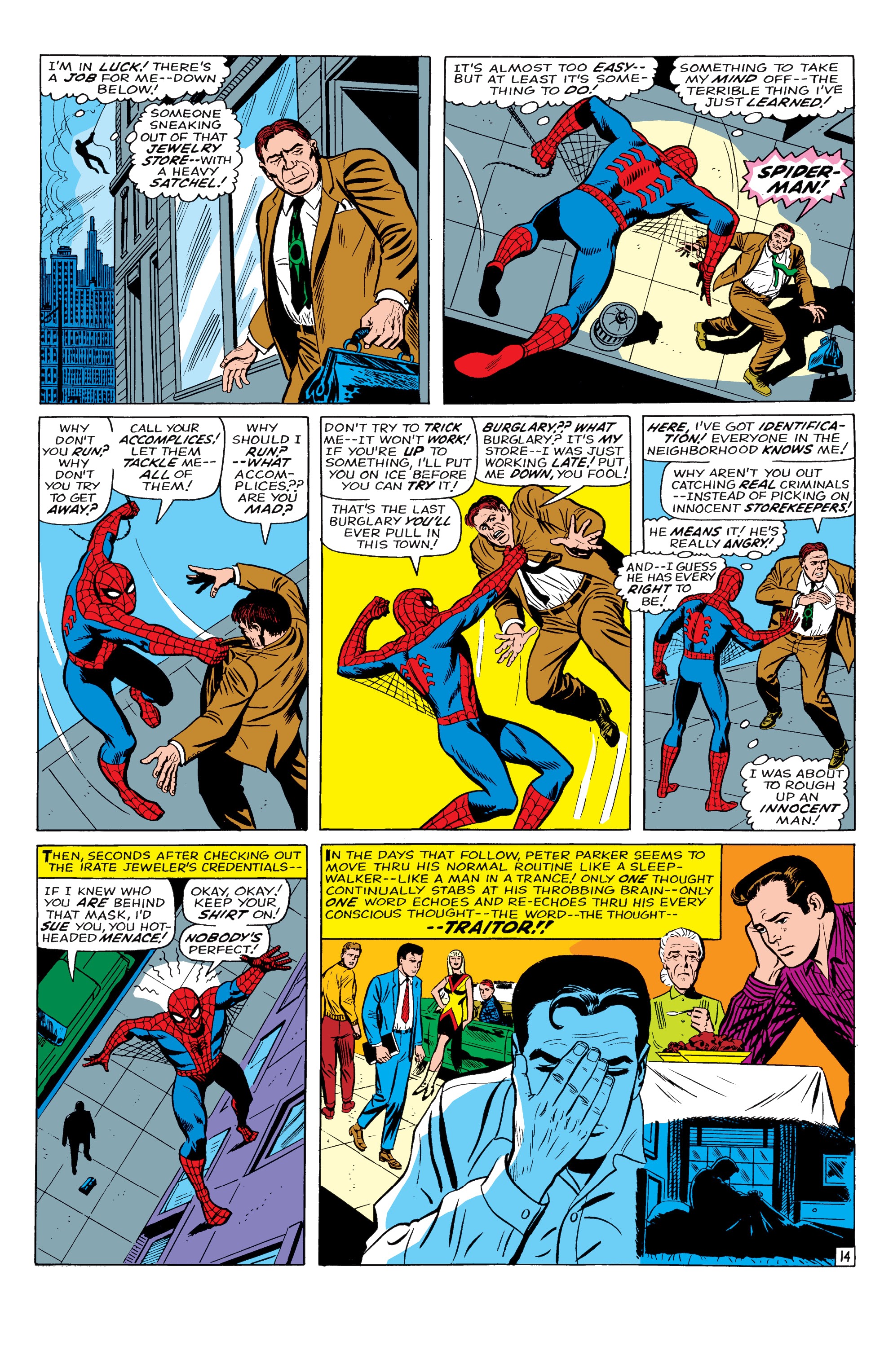 Read online Amazing Spider-Man Epic Collection comic -  Issue # The Secret of the Petrified Tablet (Part 1) - 19