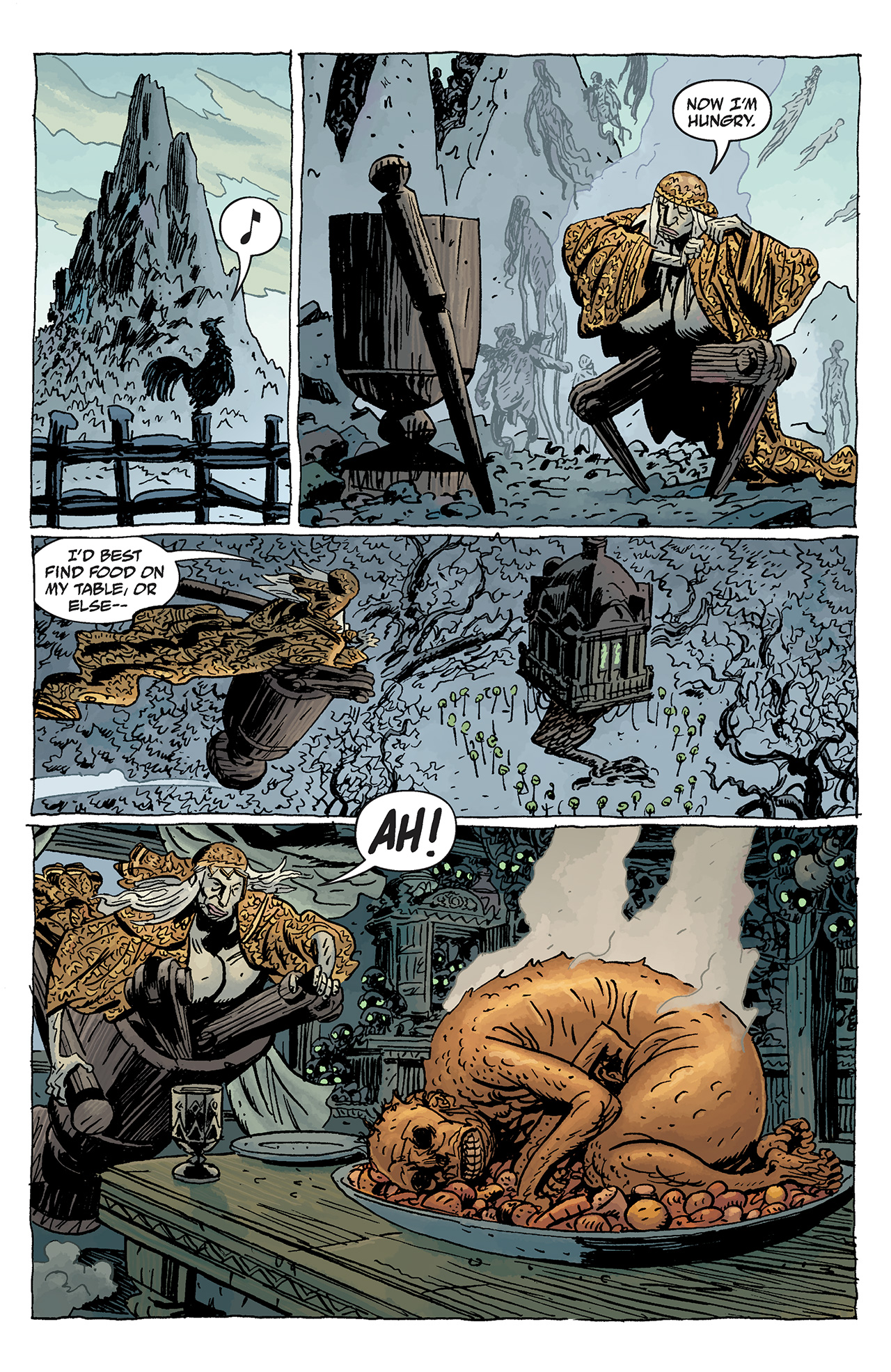 Read online Hellboy: The Wild Hunt comic -  Issue #4 - 25