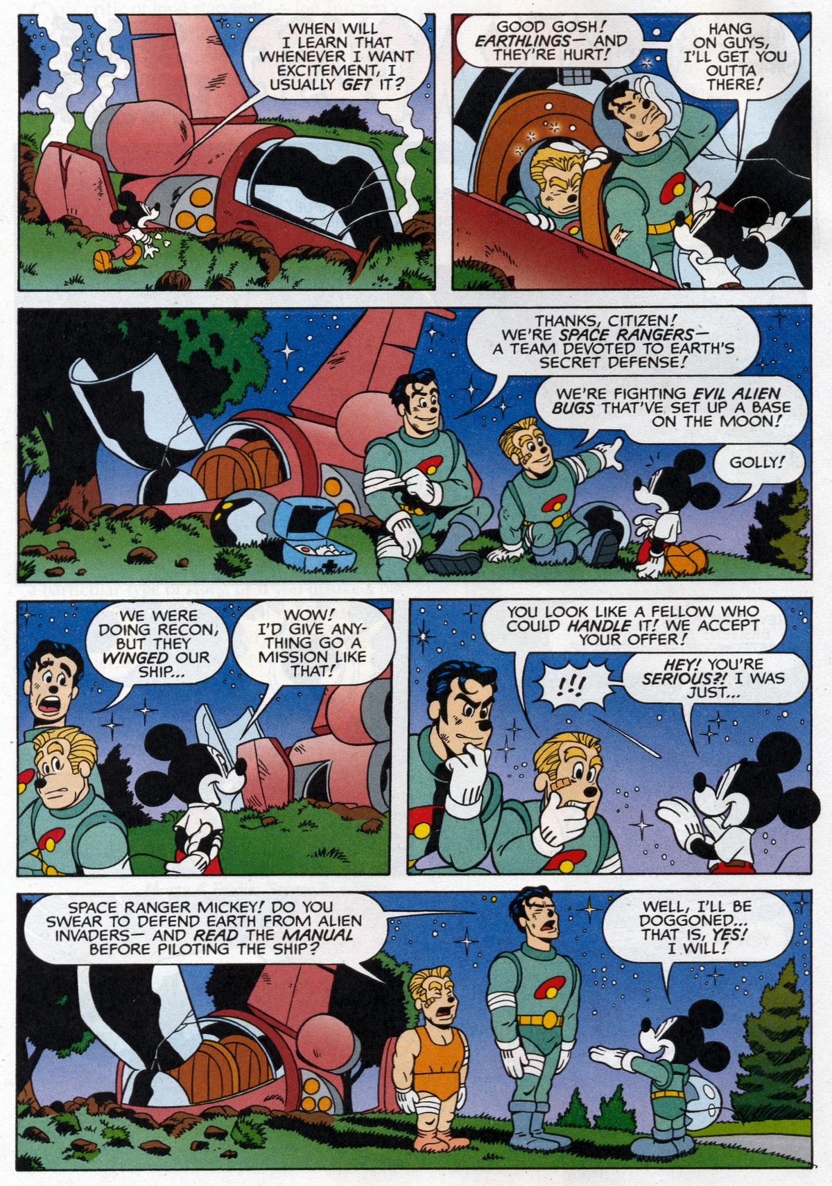 Read online Walt Disney's Mickey Mouse comic -  Issue #263 - 4