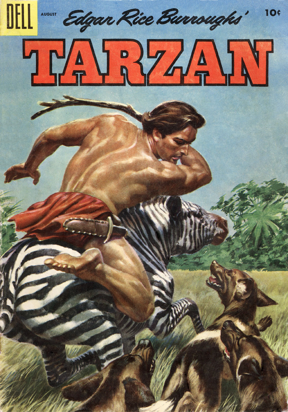 Read online Tarzan (1948) comic -  Issue #71 - 1