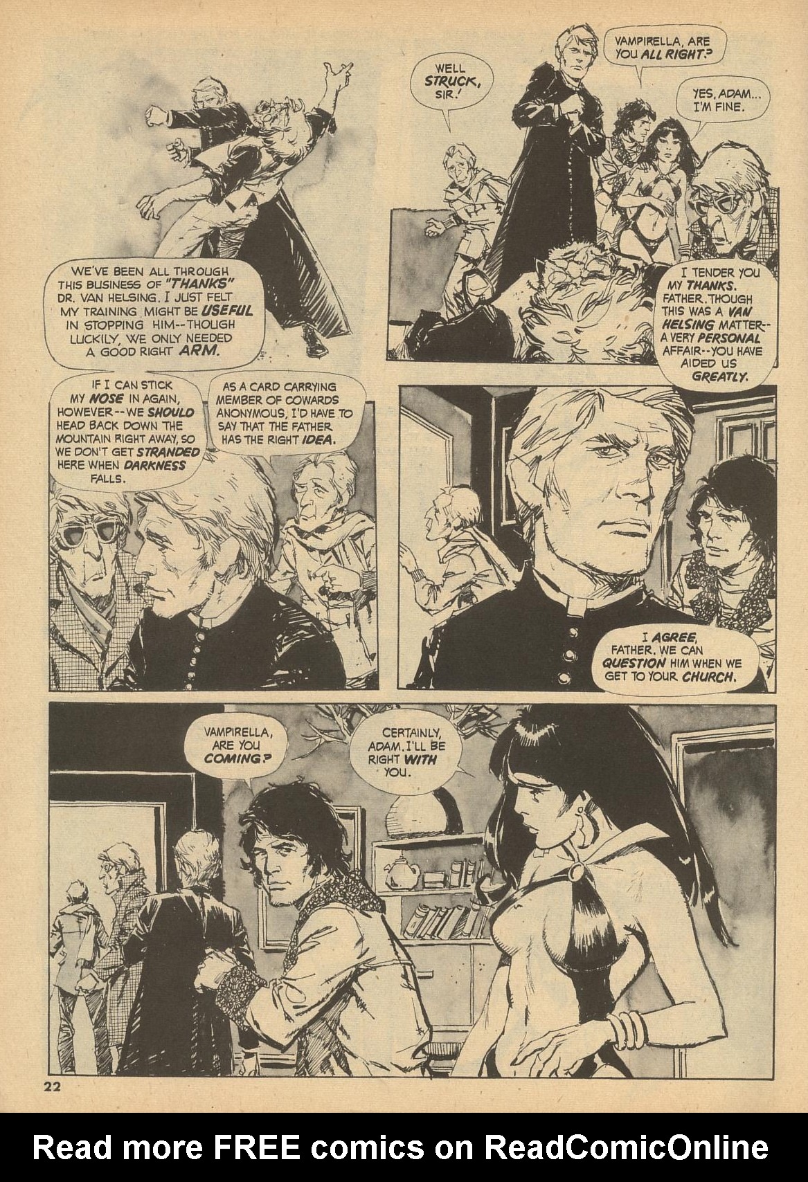 Read online Vampirella (1969) comic -  Issue #22 - 22