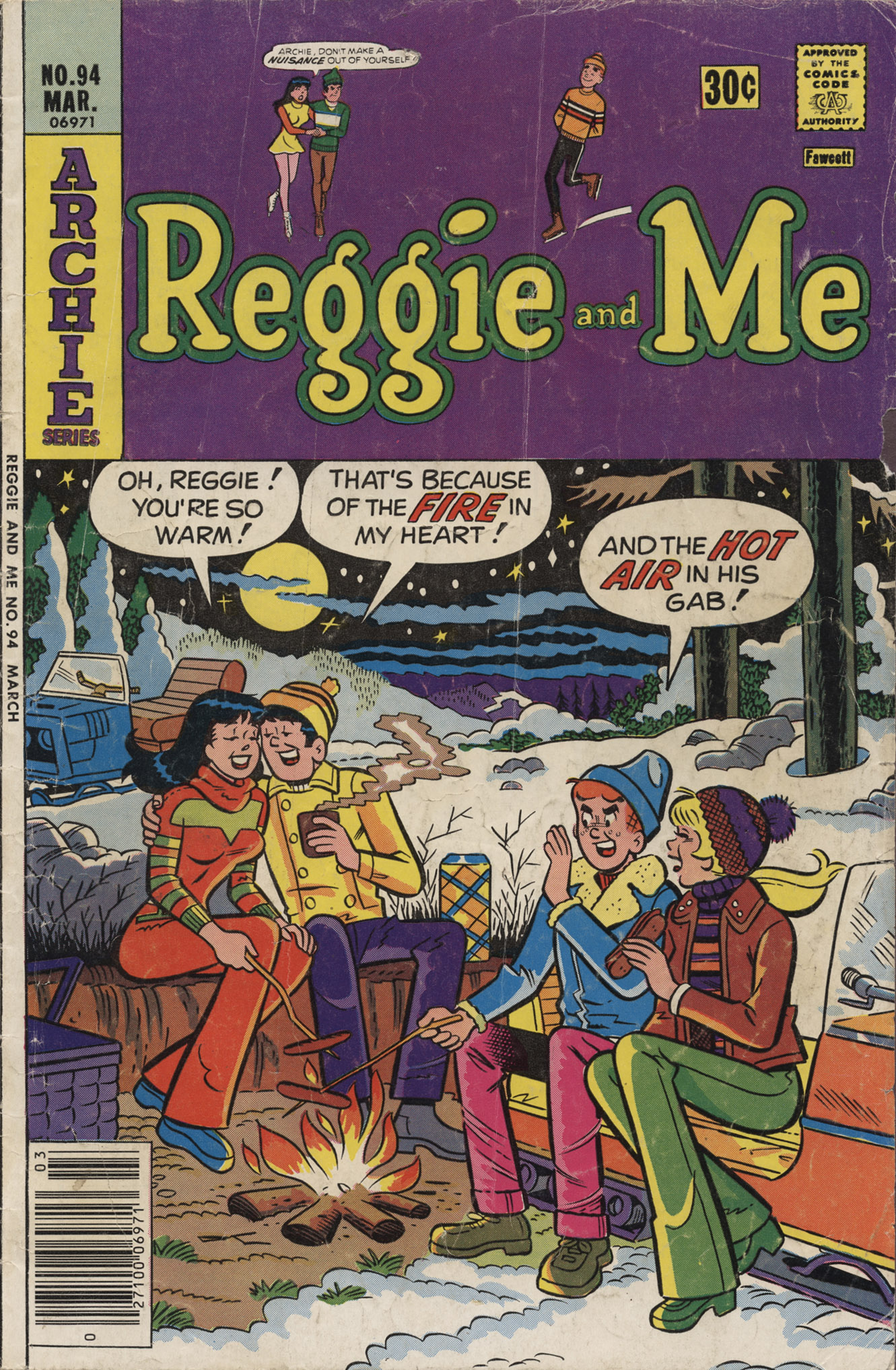 Read online Reggie and Me (1966) comic -  Issue #94 - 1