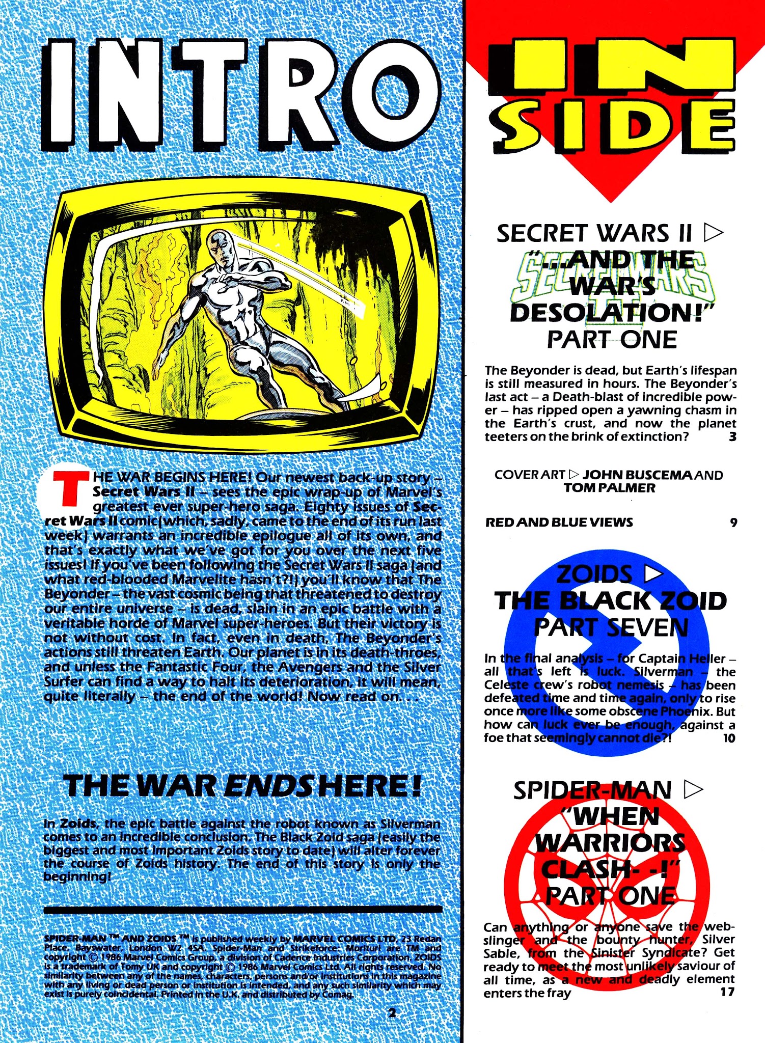 Read online Spider-Man and Zoids comic -  Issue #46 - 2