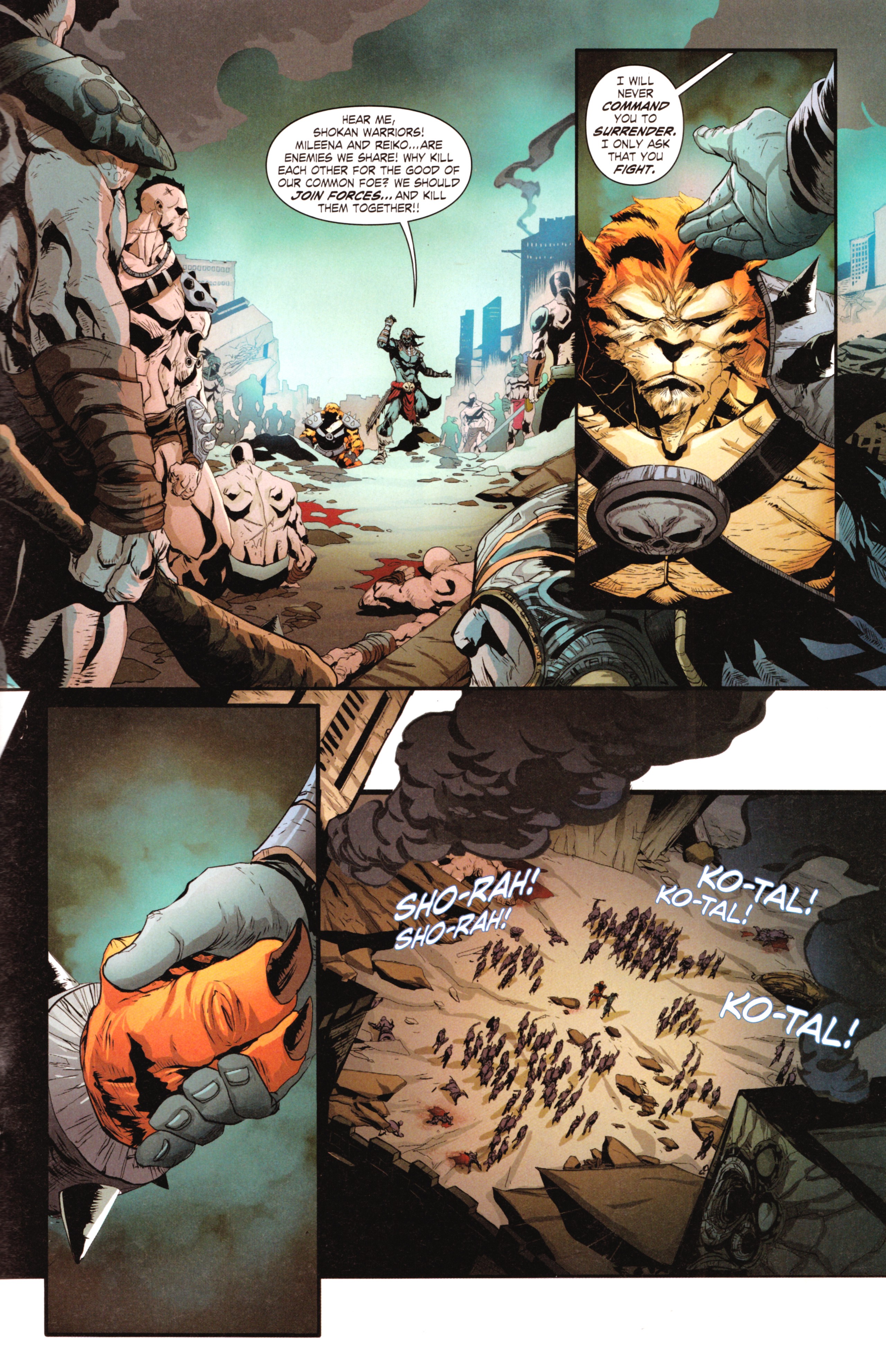 Read online Mortal Kombat X [II] comic -  Issue #7 - 31
