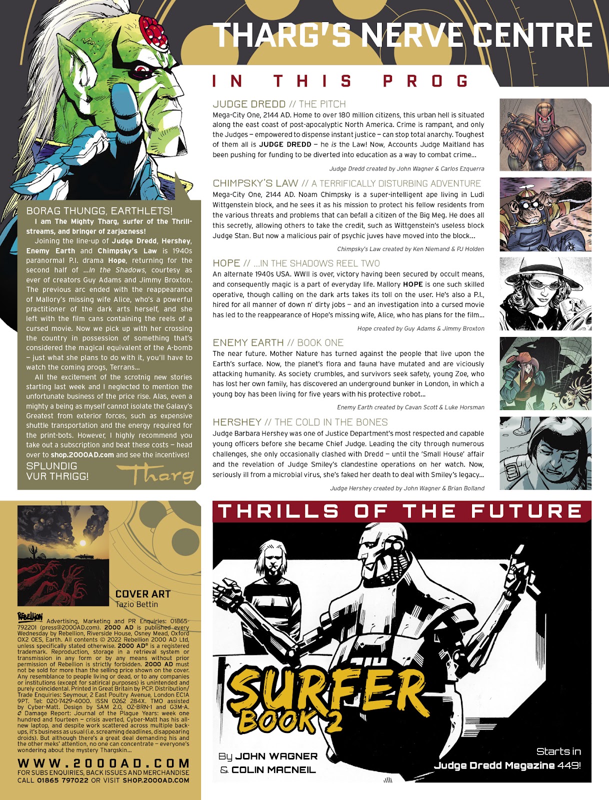 2000 AD issue 2302 - Page 2