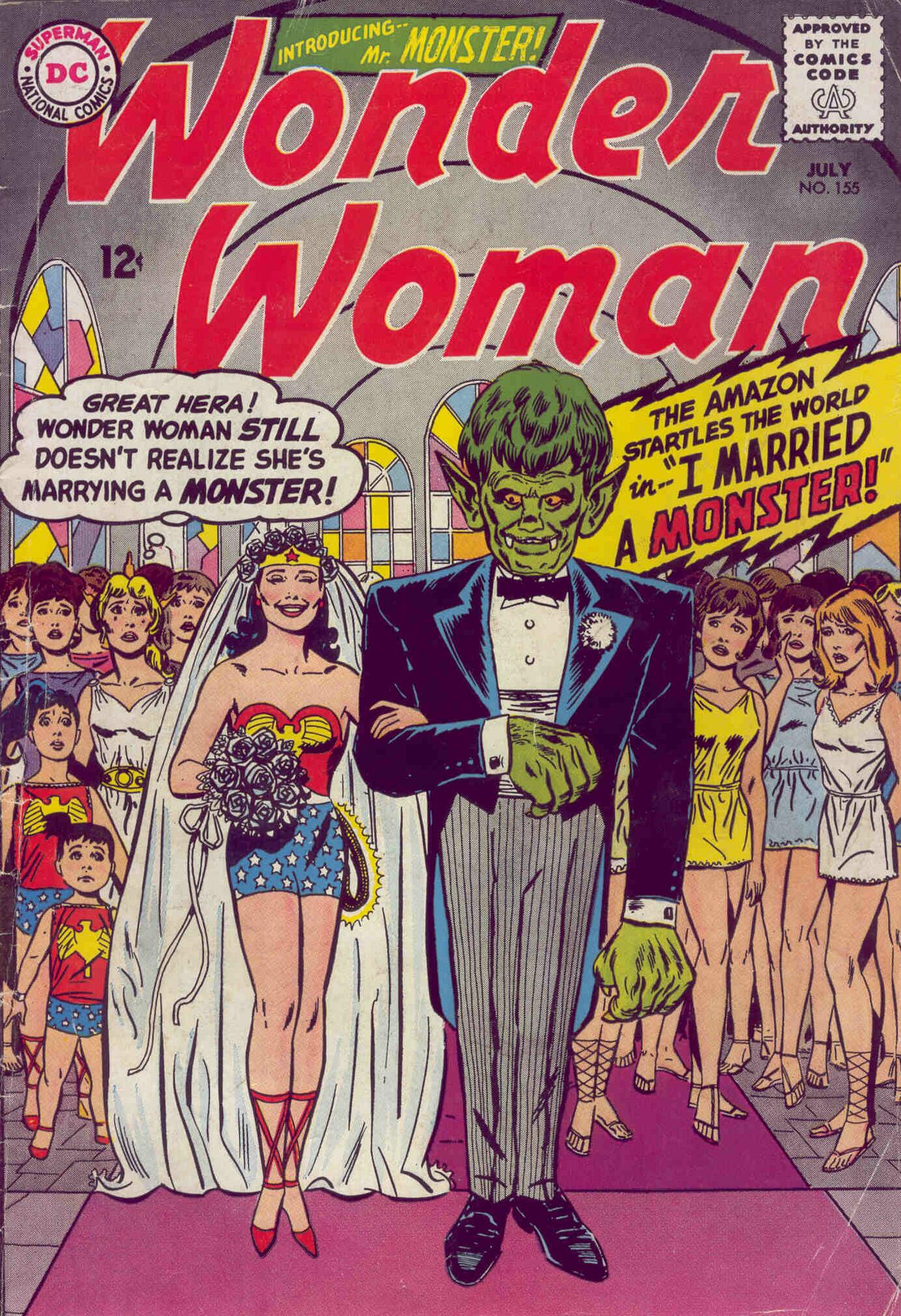 Read online Wonder Woman (1942) comic -  Issue #155 - 1