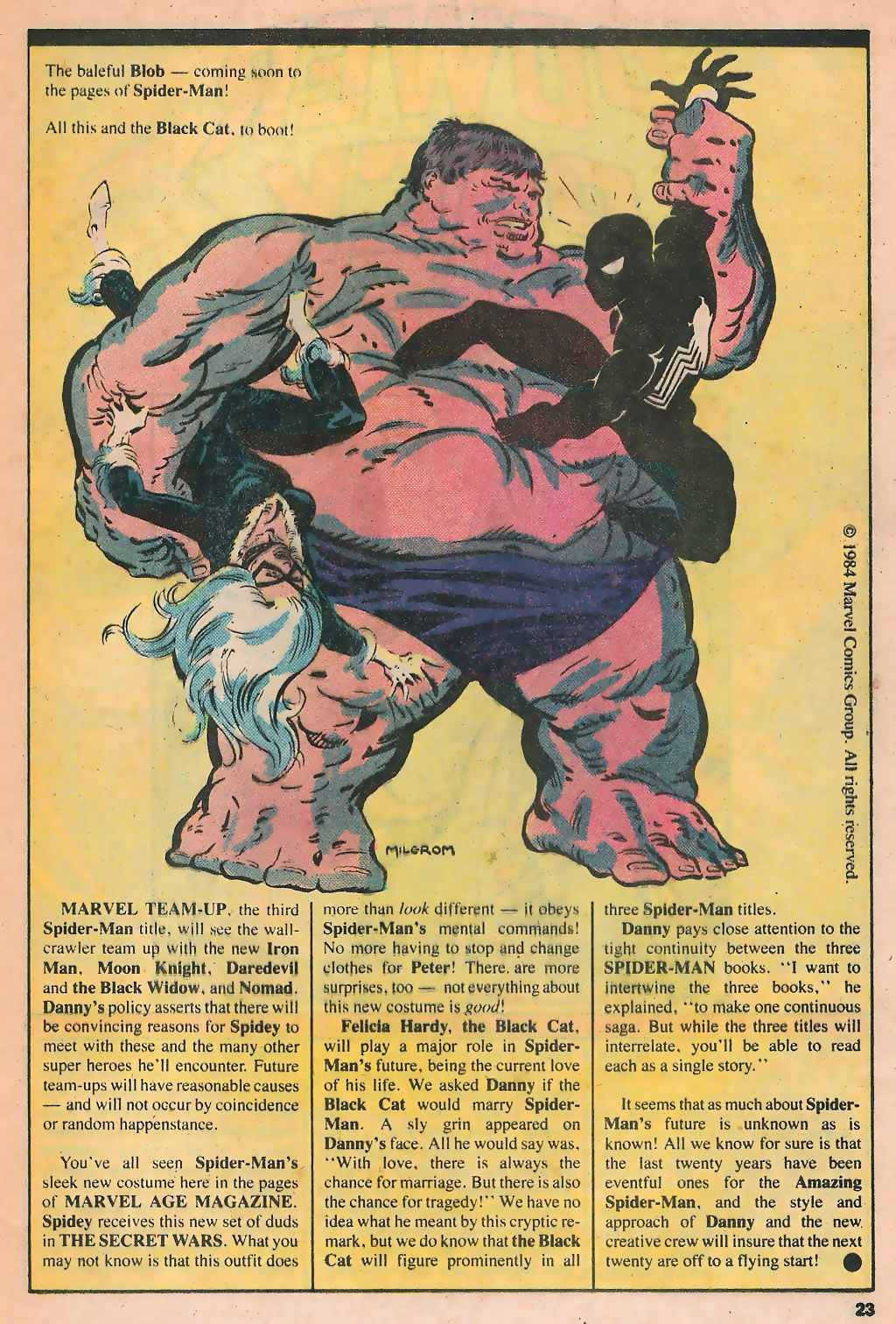 Read online Marvel Age comic -  Issue #14 - 24