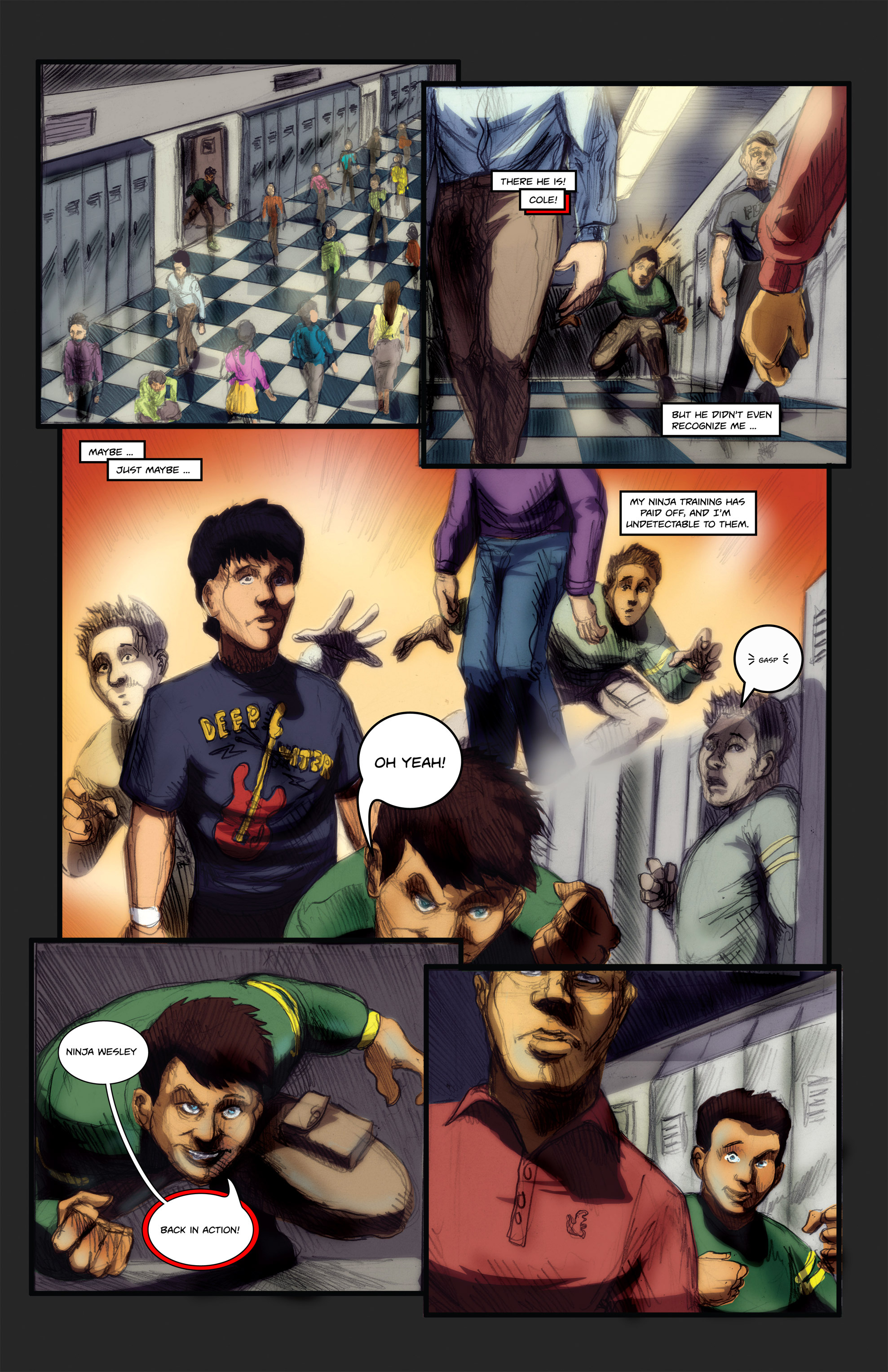 Read online Only Human comic -  Issue #1 - 14