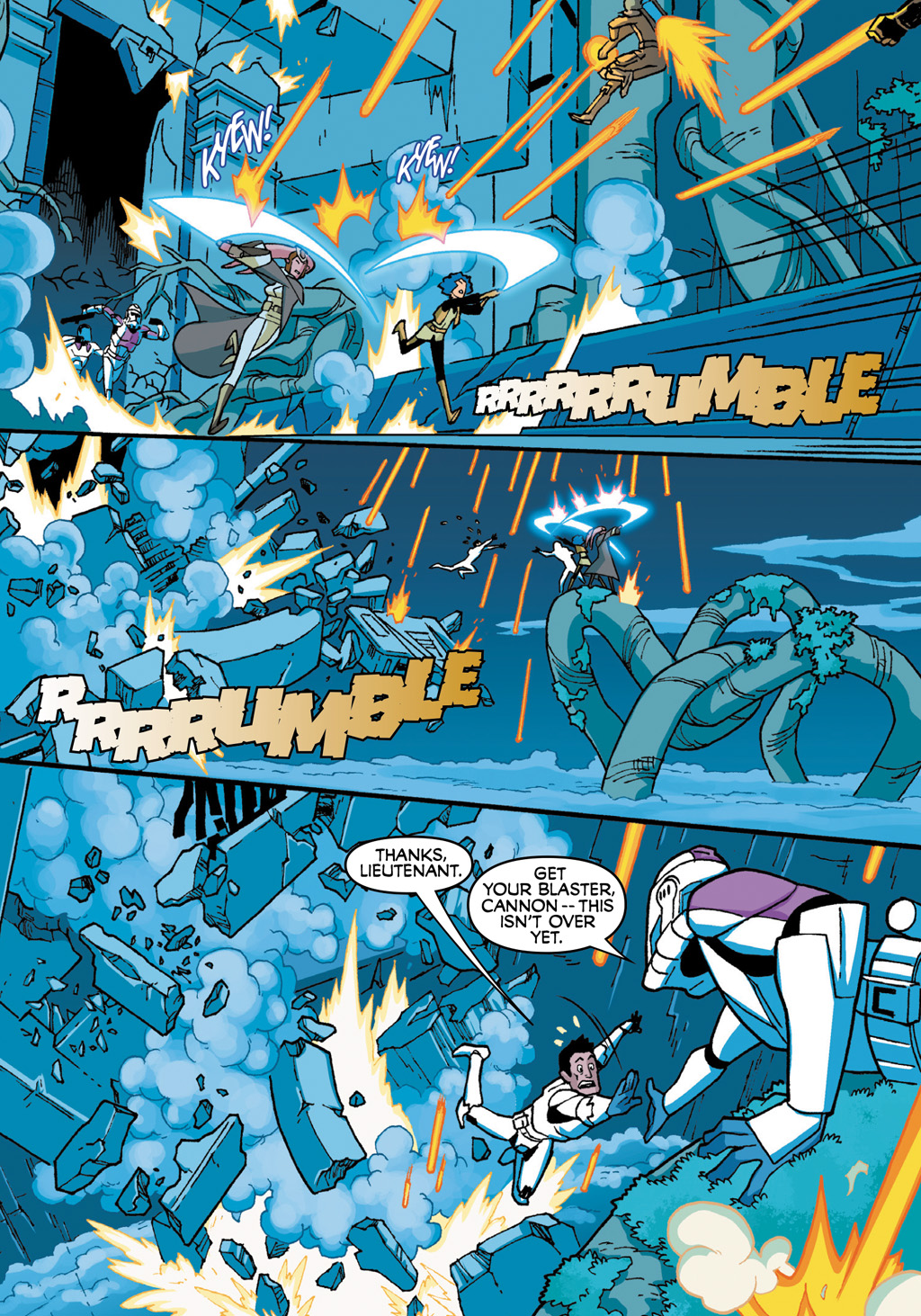 Read online Star Wars: The Clone Wars - Defenders of the Lost Temple comic -  Issue # Full - 67