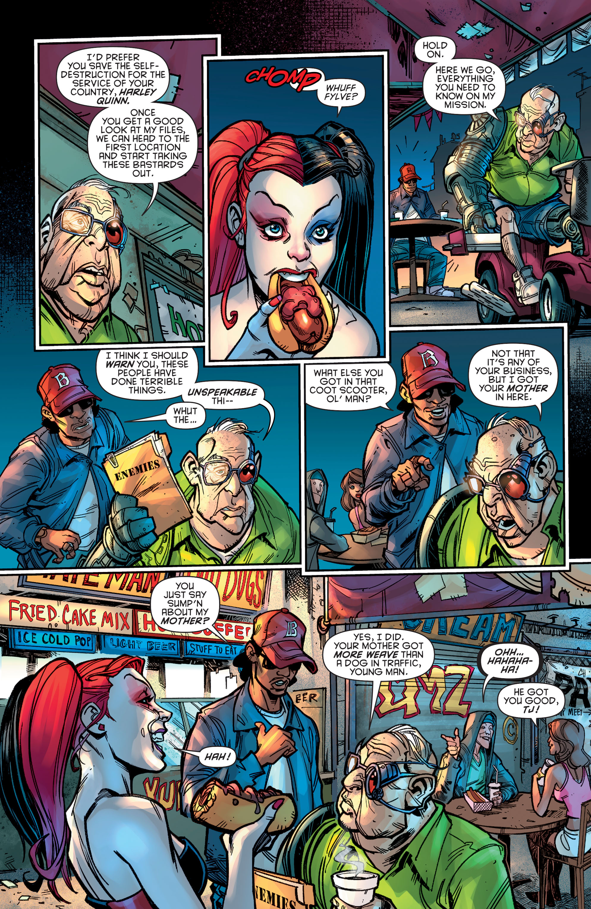 Read online Birds of Prey: Harley Quinn comic -  Issue # TPB (Part 2) - 9