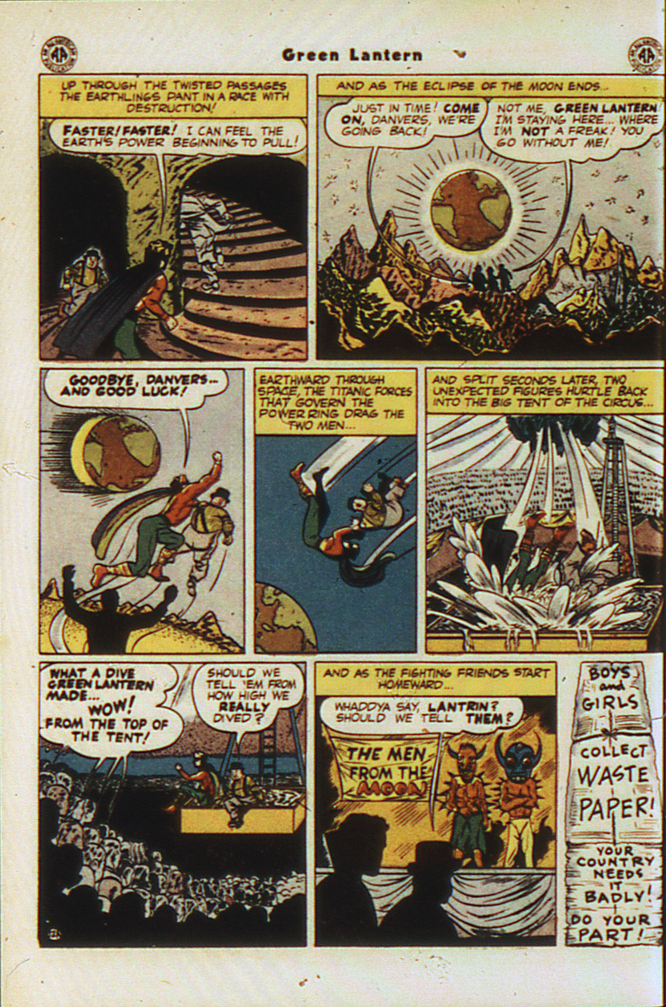 Read online Green Lantern (1941) comic -  Issue #16 - 15