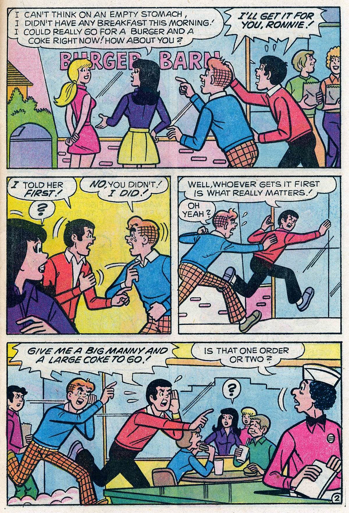 Read online Reggie and Me (1966) comic -  Issue #83 - 16