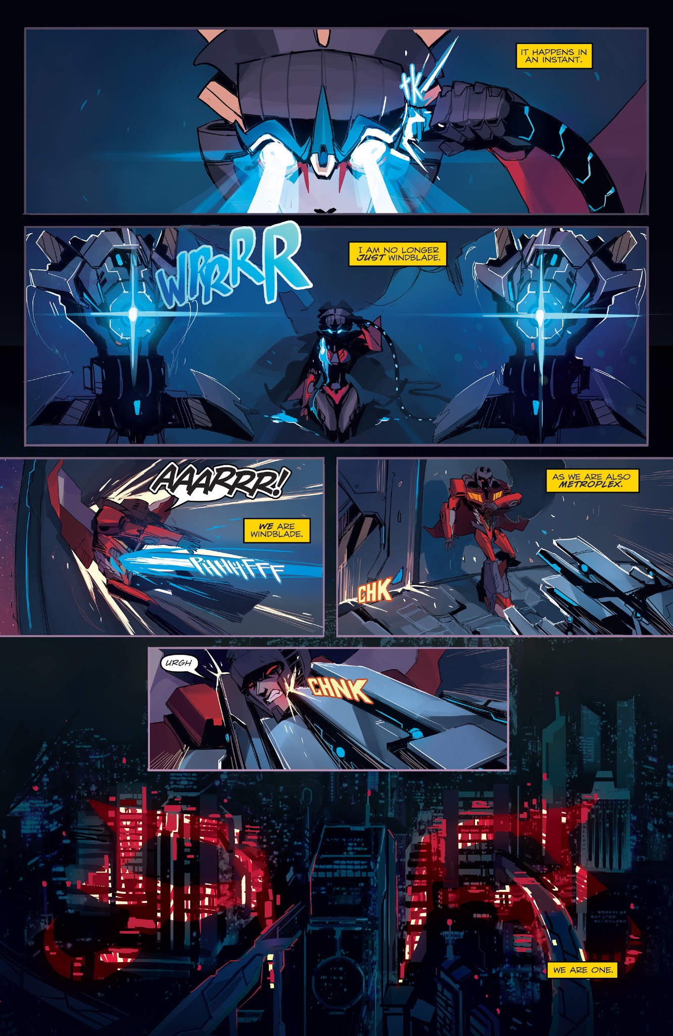 Read online The Transformers: Windblade (2018) comic -  Issue # TPB - 91