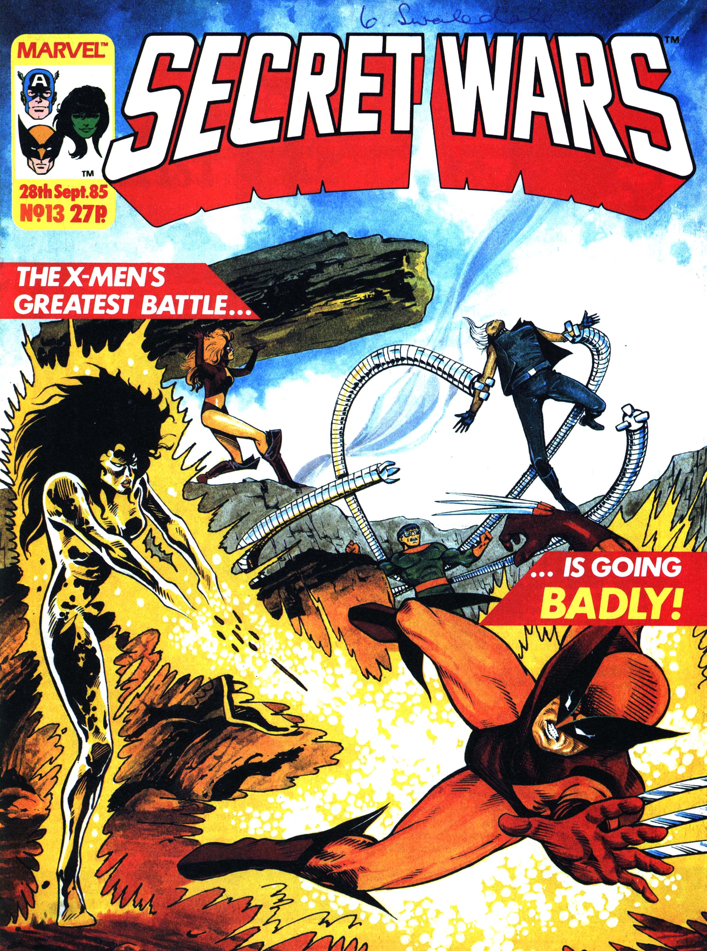 Read online Secret Wars (1985) comic -  Issue #13 - 1