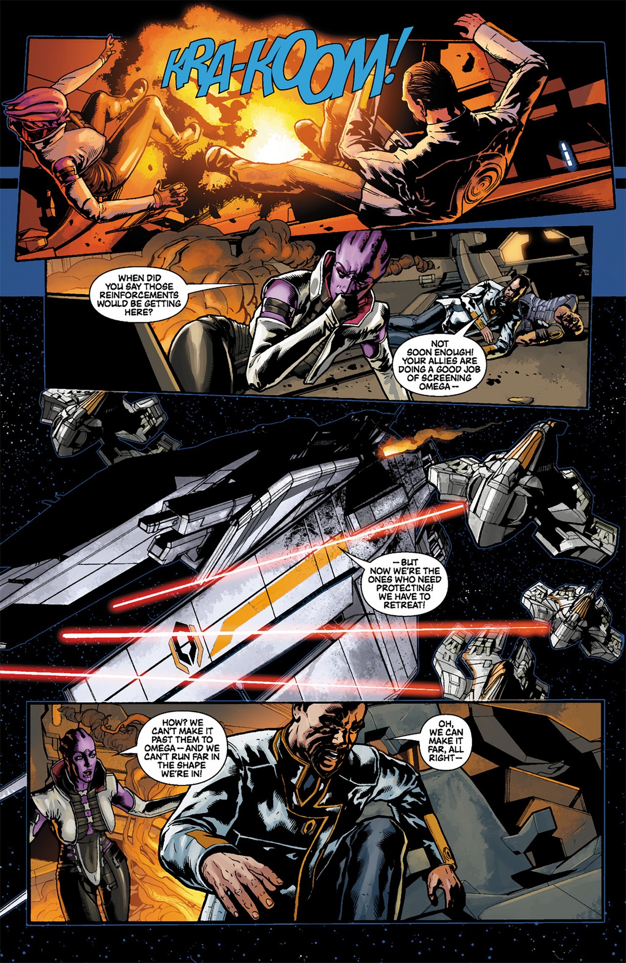 Read online Mass Effect: Invasion comic -  Issue #2 - 8