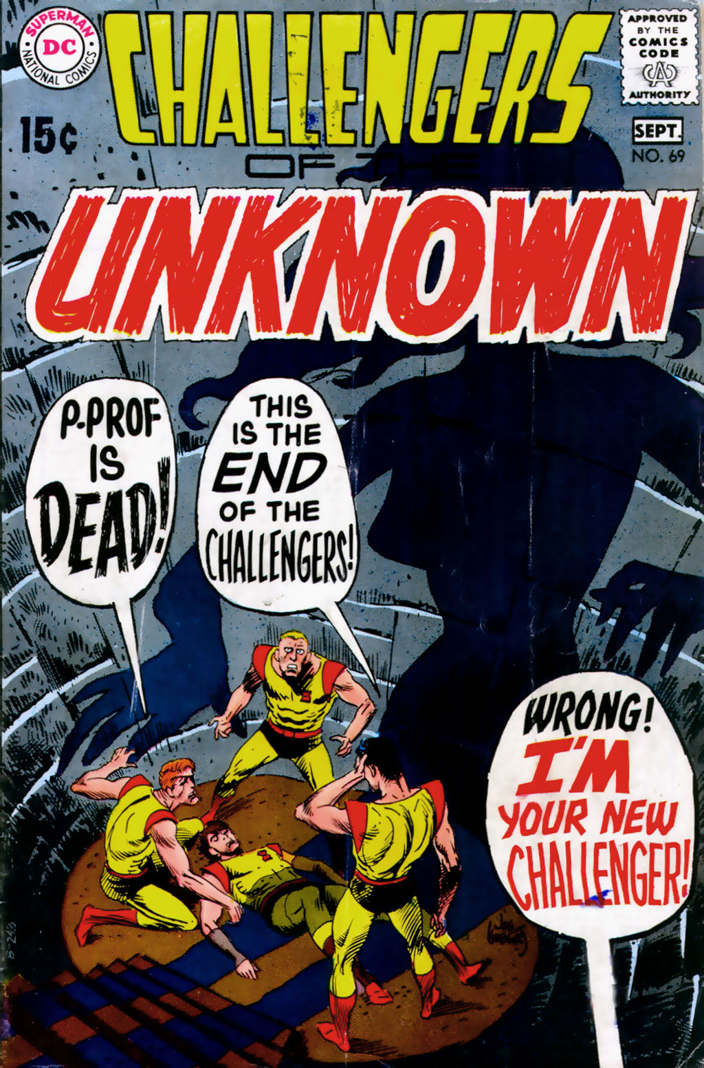 Challengers of the Unknown (1958) issue 69 - Page 1