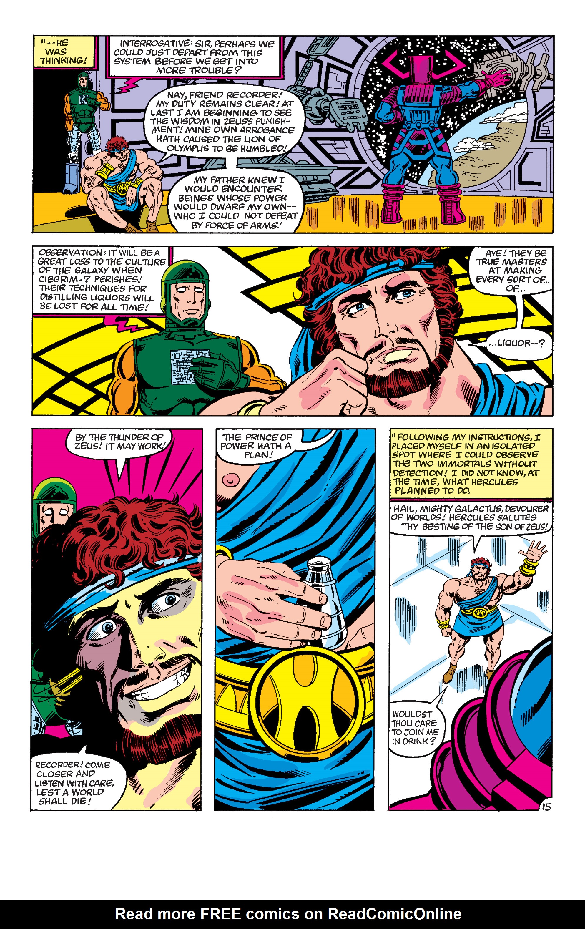 Read online Hercules (1982) comic -  Issue #4 - 16